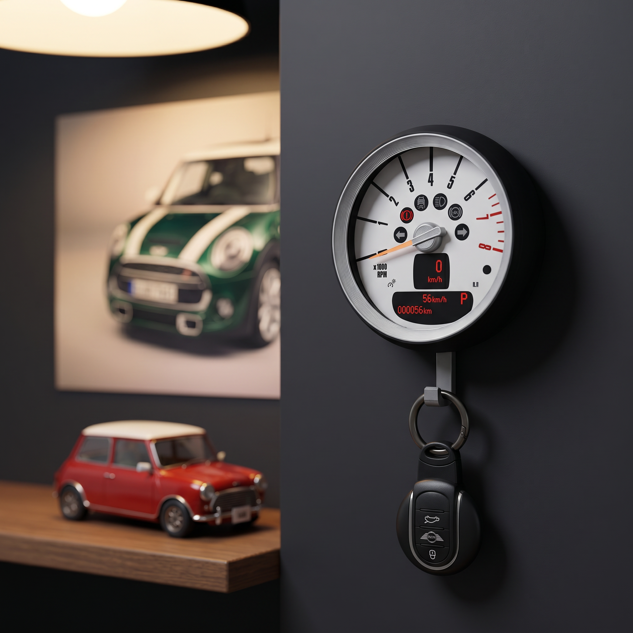 R56 Tachometer Key Hook