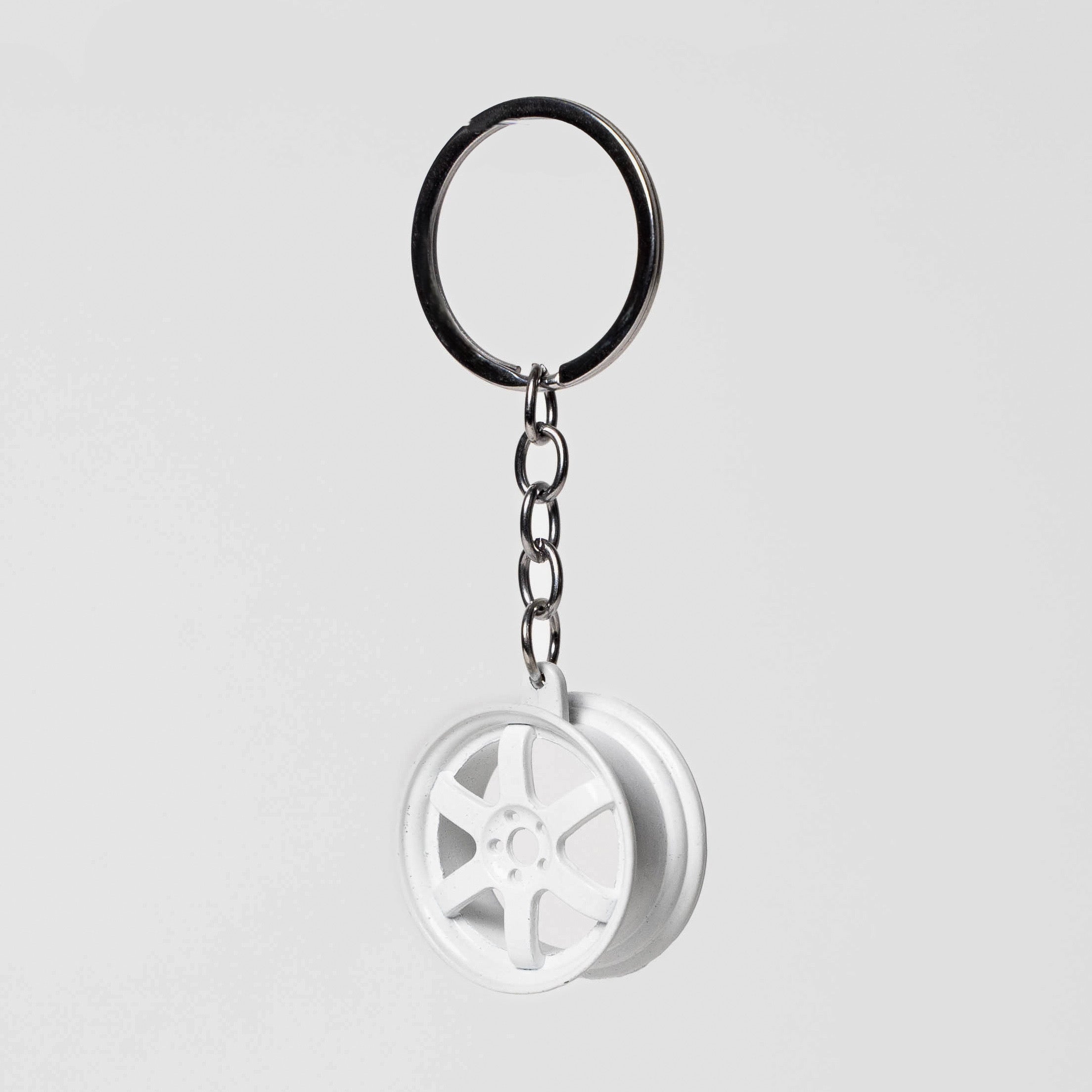 Volk Racing | Snow White Keychain