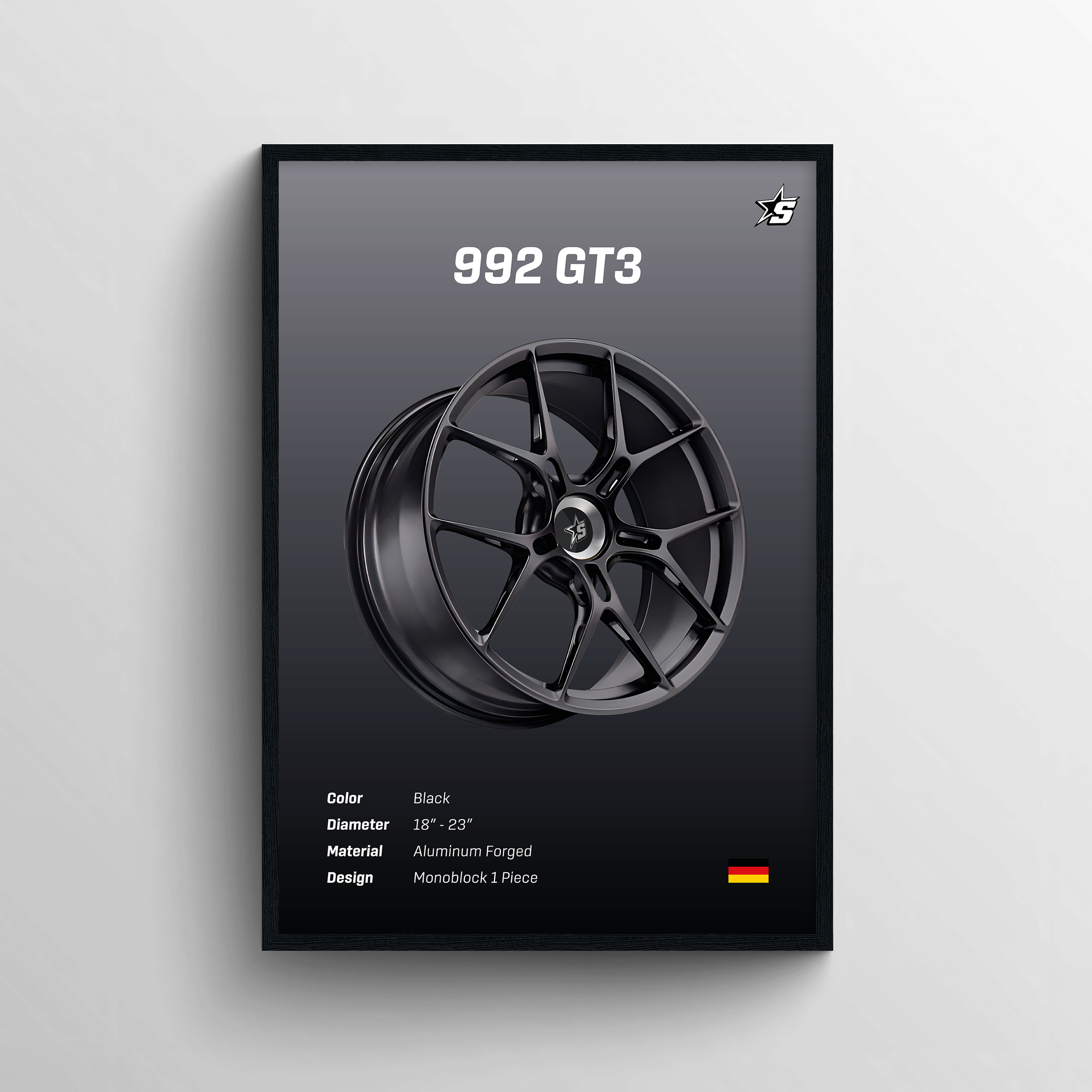 PORSCHE 992 GT3 Black