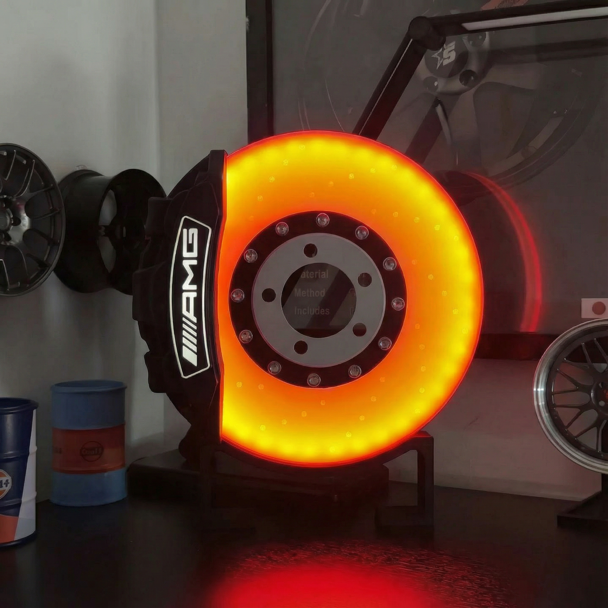 BrakeGlow Disc Lamp™ — High-Performance Brake Disc Ambient Lamp
