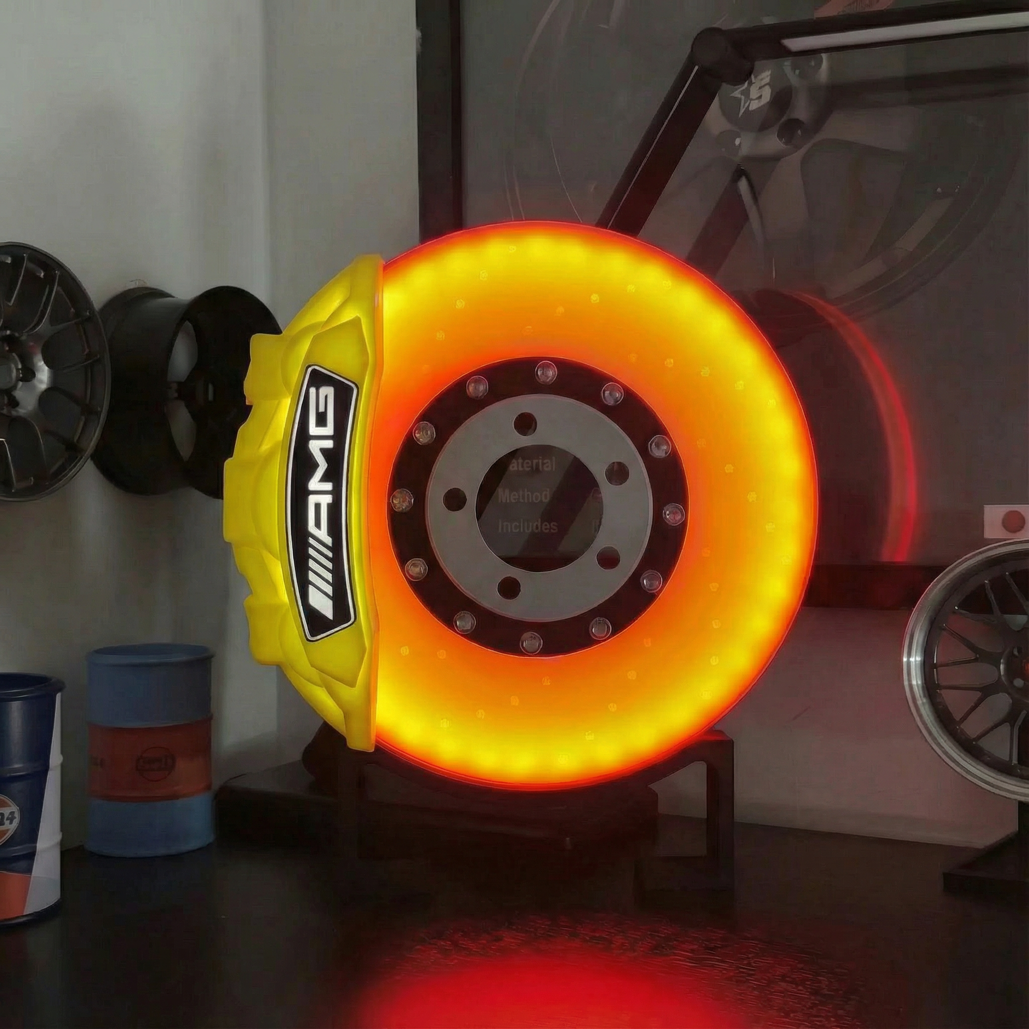 BrakeGlow Disc Lamp™ — High-Performance Brake Disc Ambient Lamp