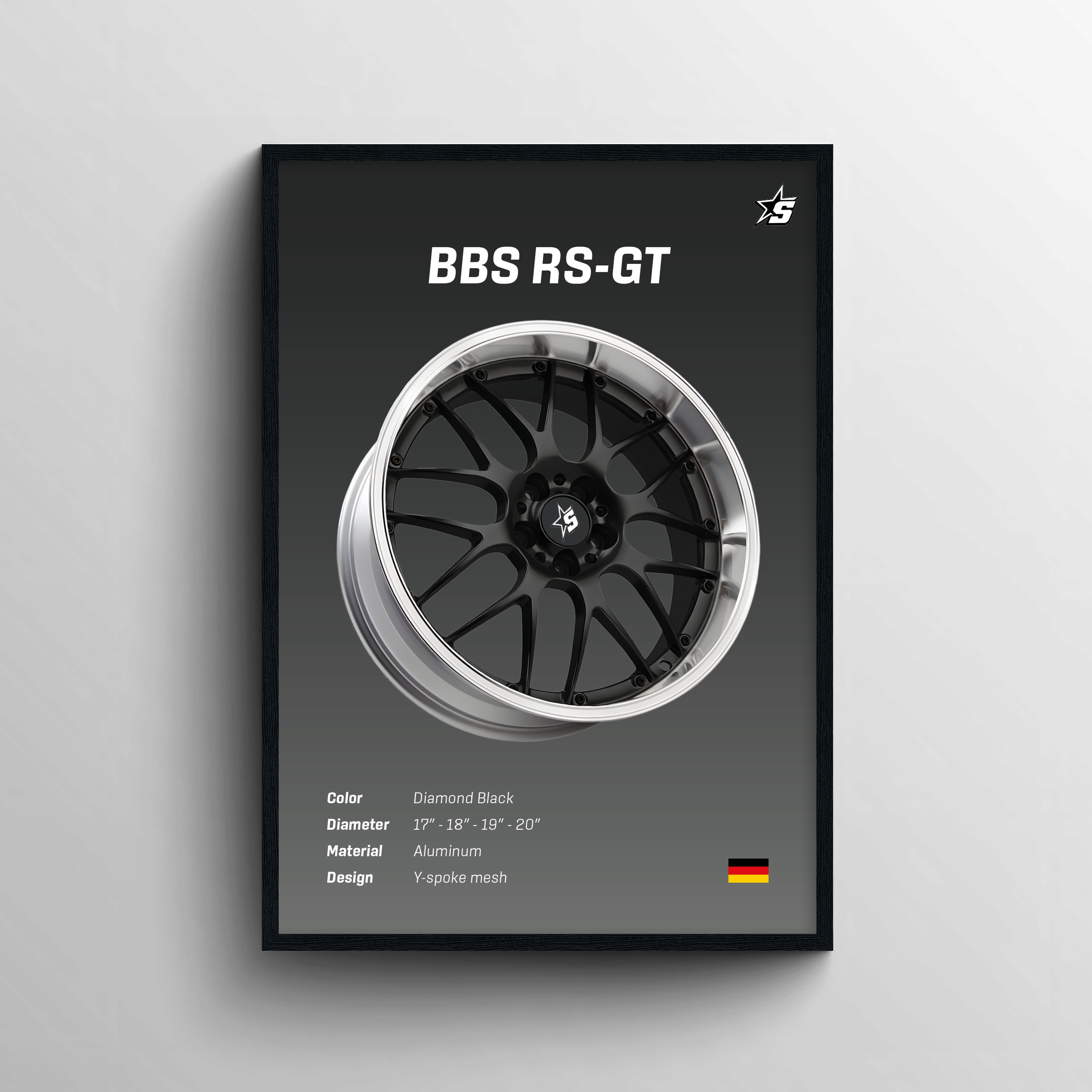 BBS RS-GT Black