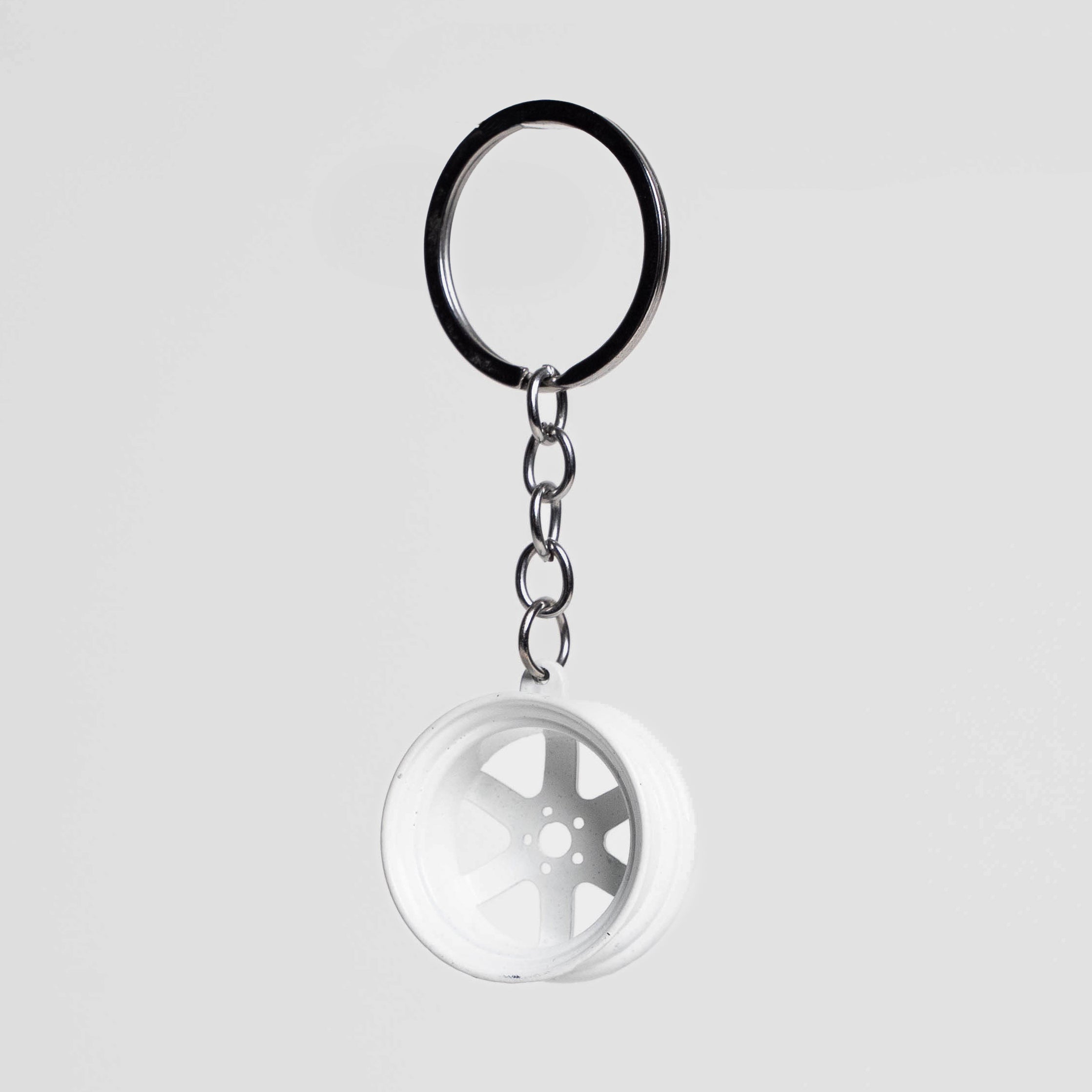 Volk Racing | Snow White Keychain