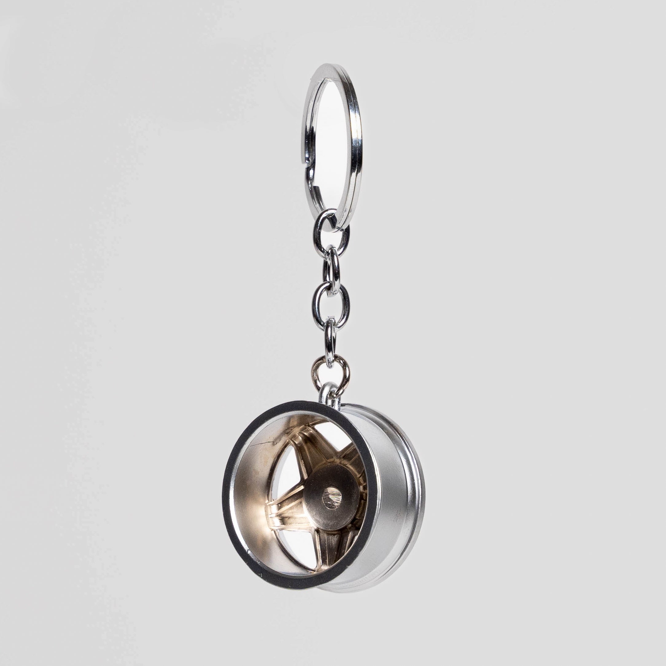 F4O Type | Silver keychain