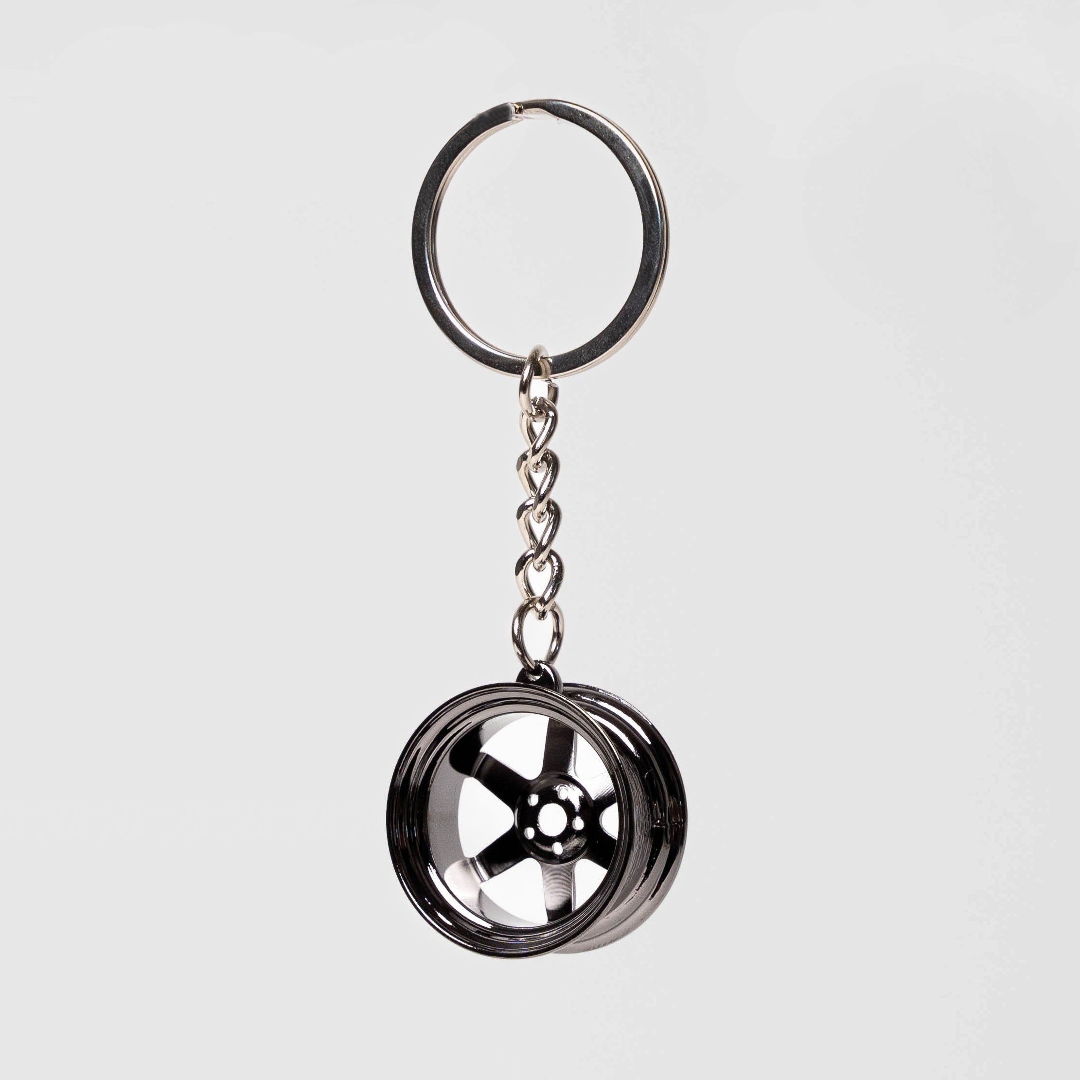 Volk Racing | Platinum Grey Keychain
