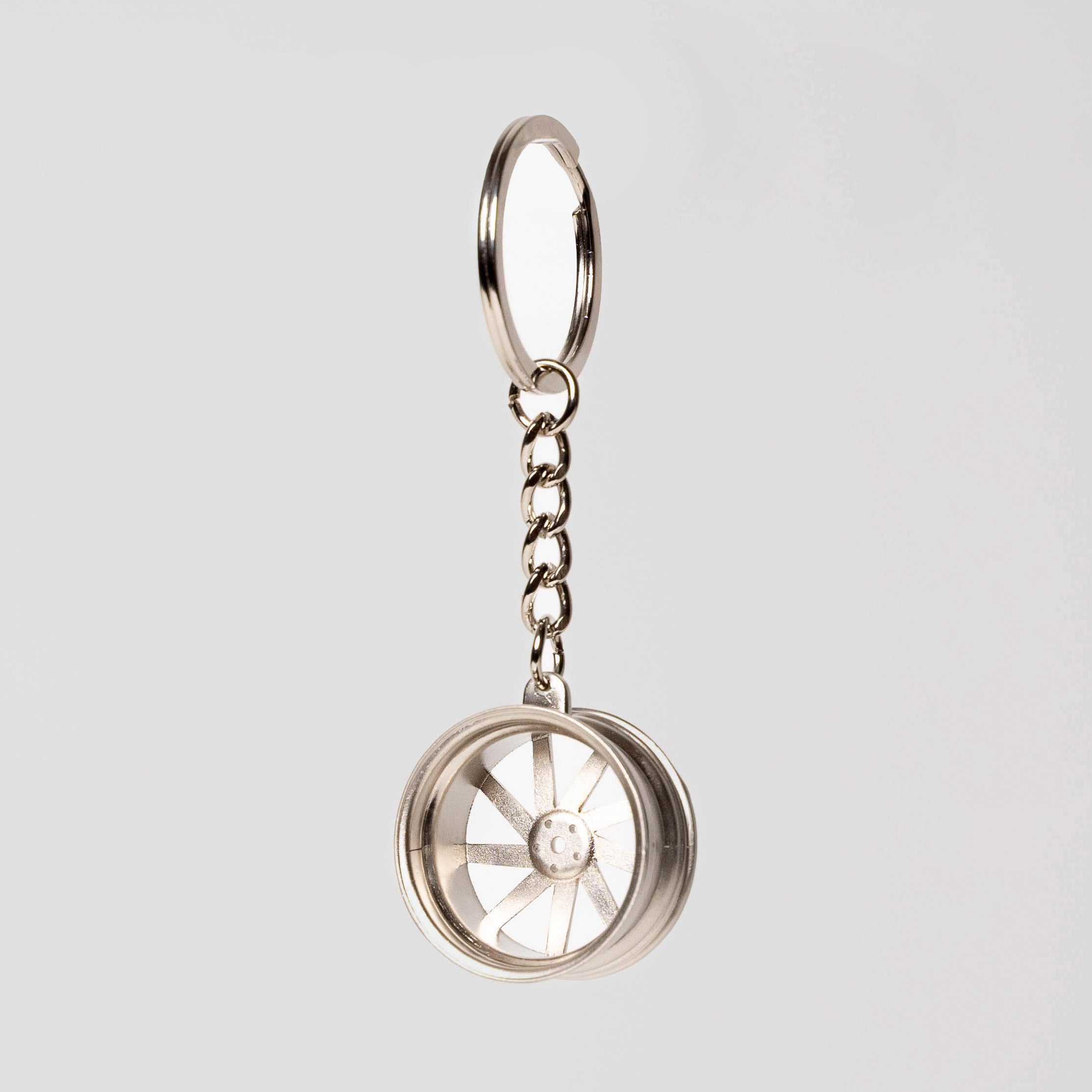 CVT | Diamond Silver Keychain