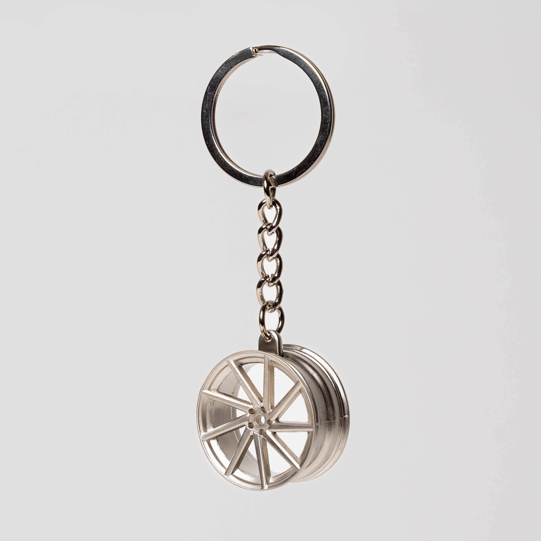CVT | Diamond Silver Keychain