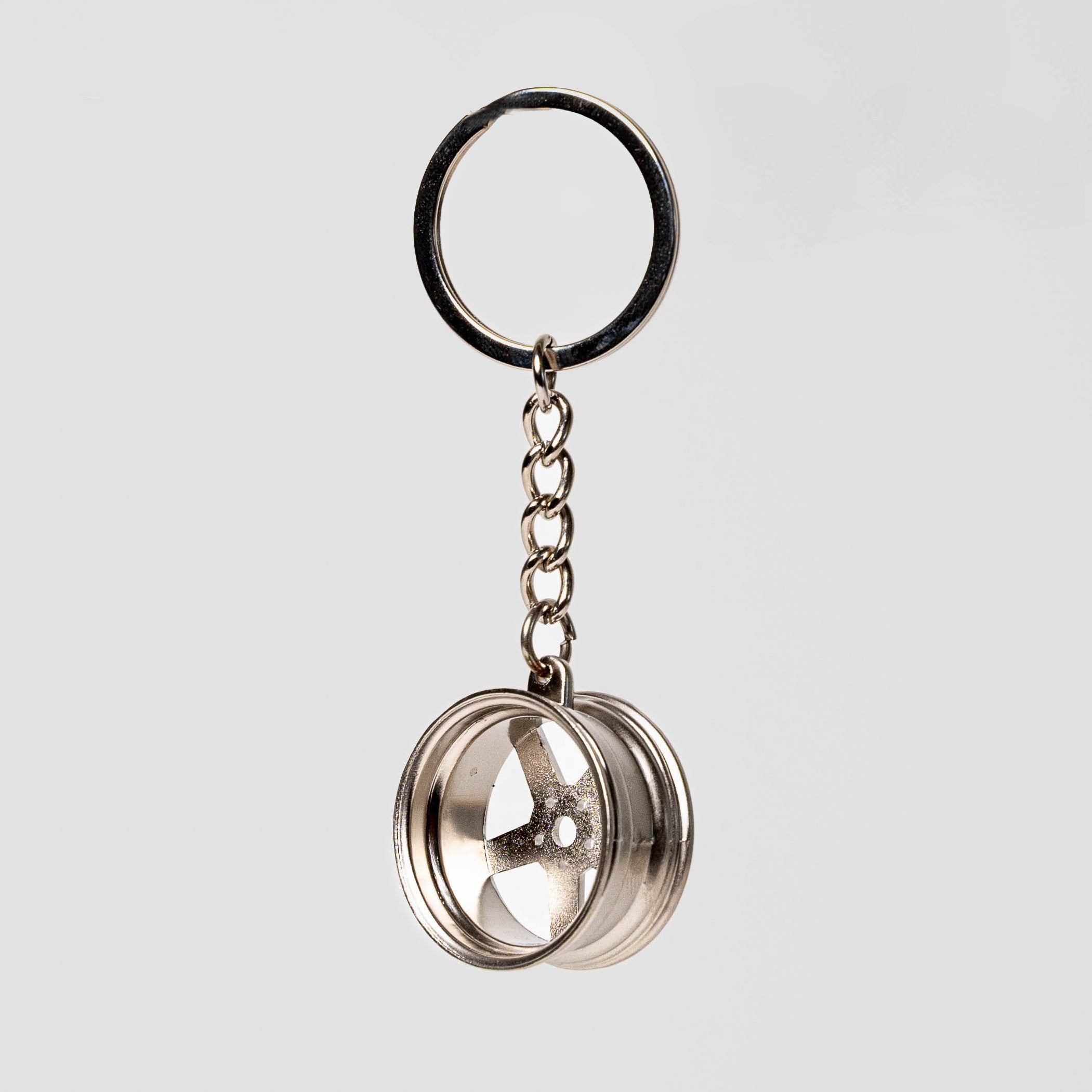 MX1 | Diamond Silver Keychain