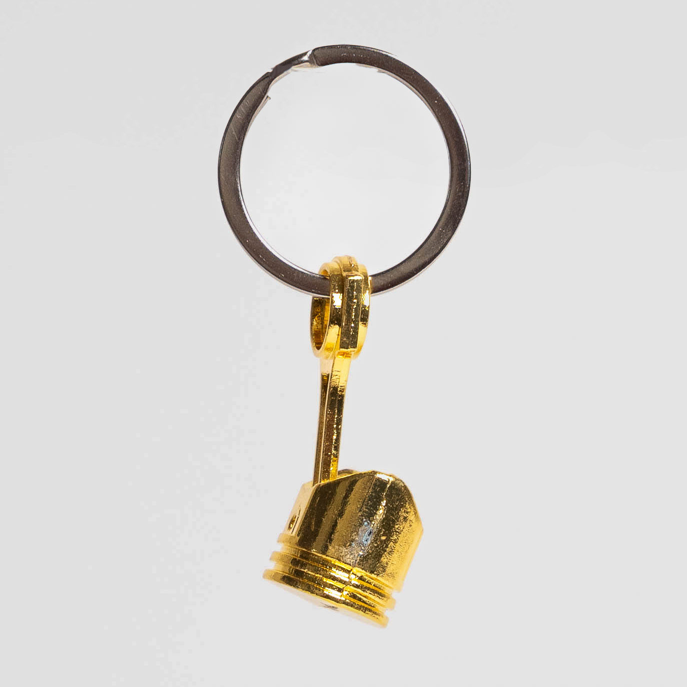 Piston Keychain | Gold