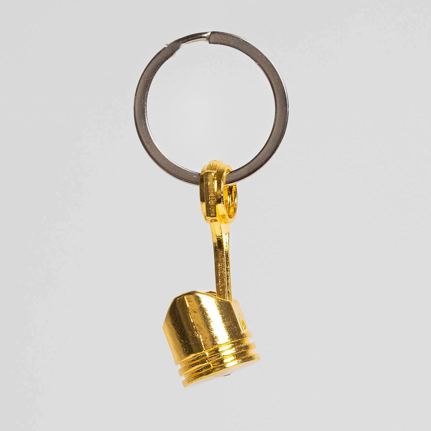 Piston Keychain | Gold