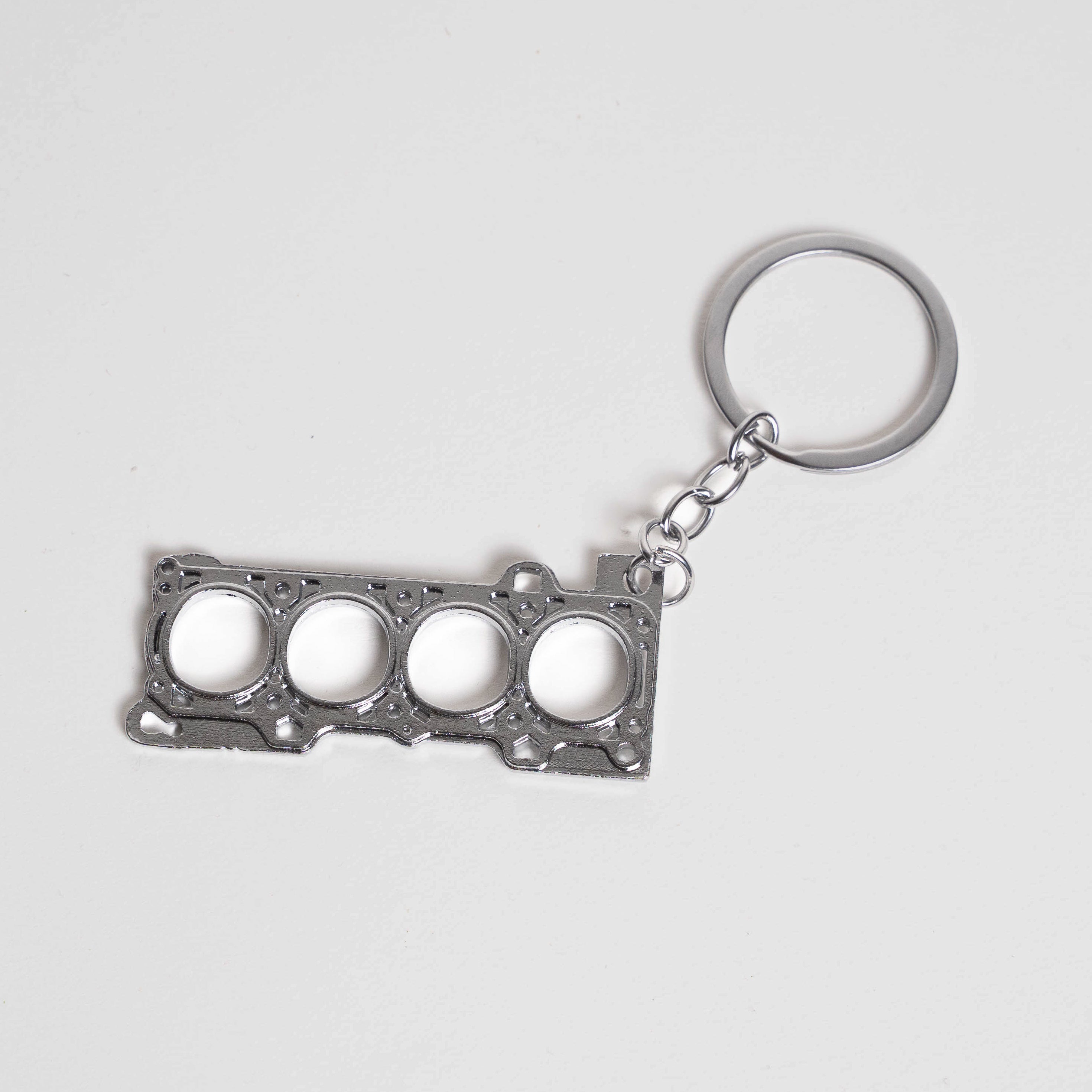 Engine Top Block Keychain