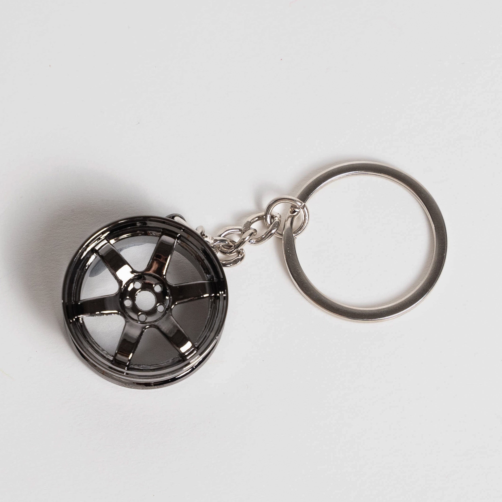 Volk Racing | Platinum Grey Keychain