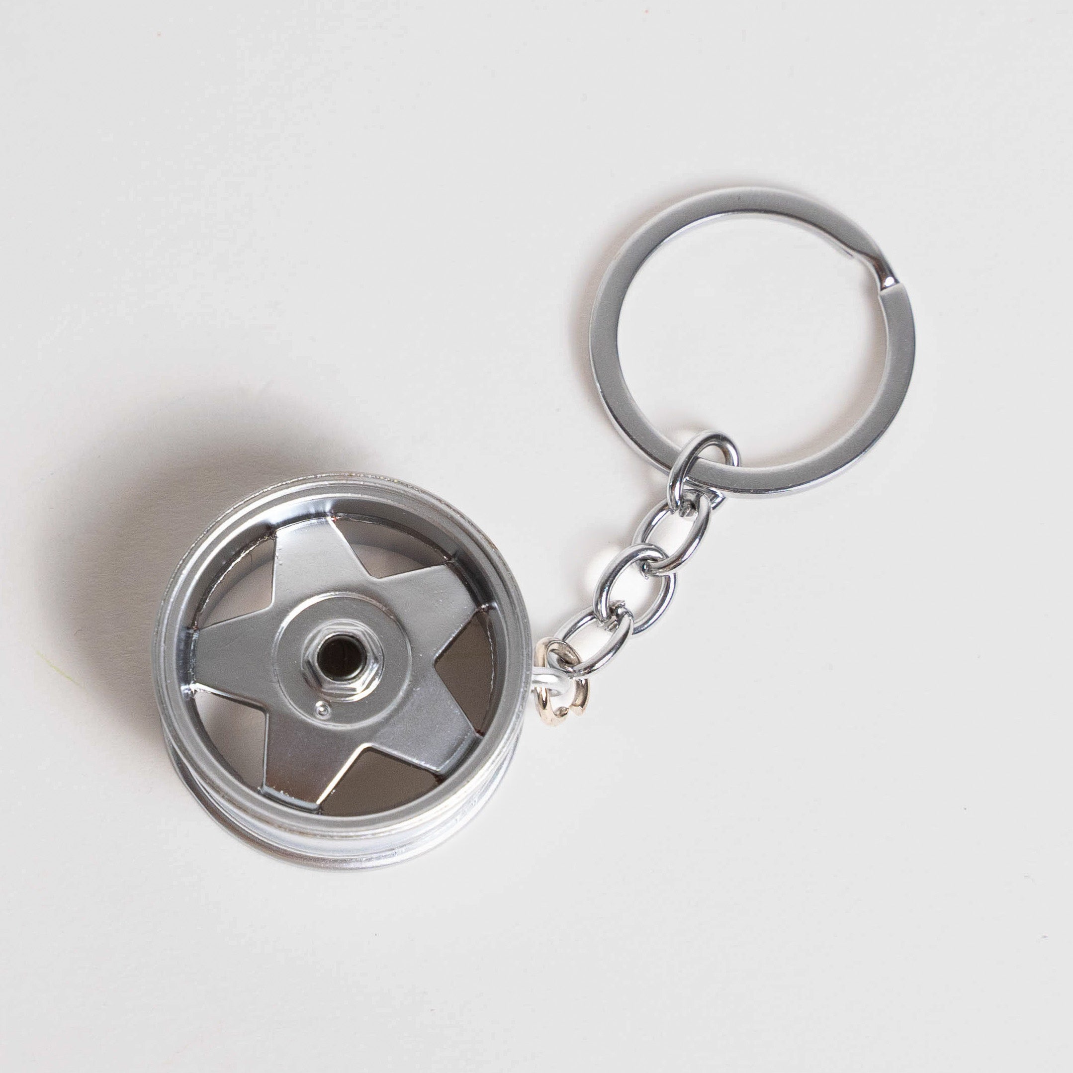 F4O Type | Silver keychain