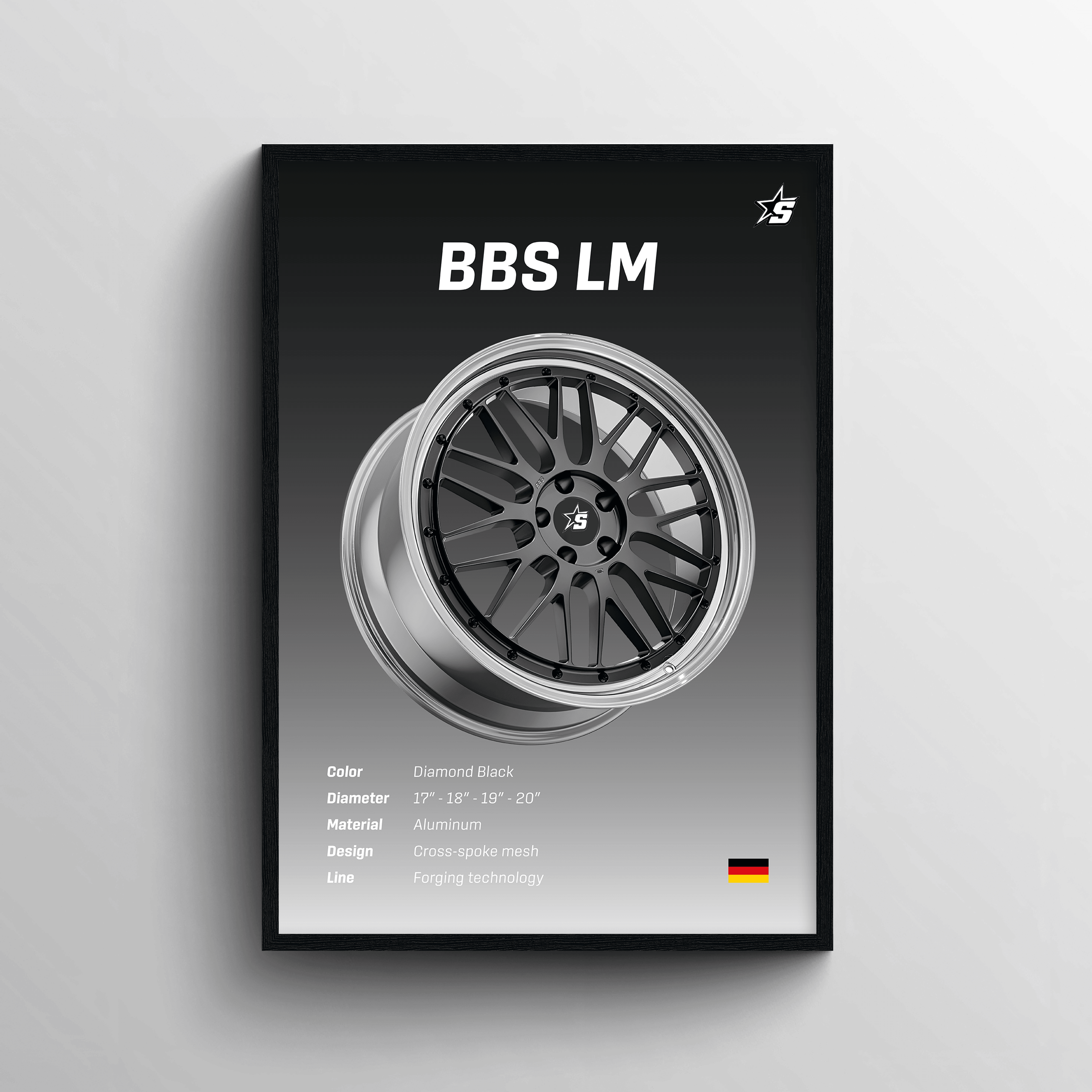BBS LM PLATINUM GRAY
