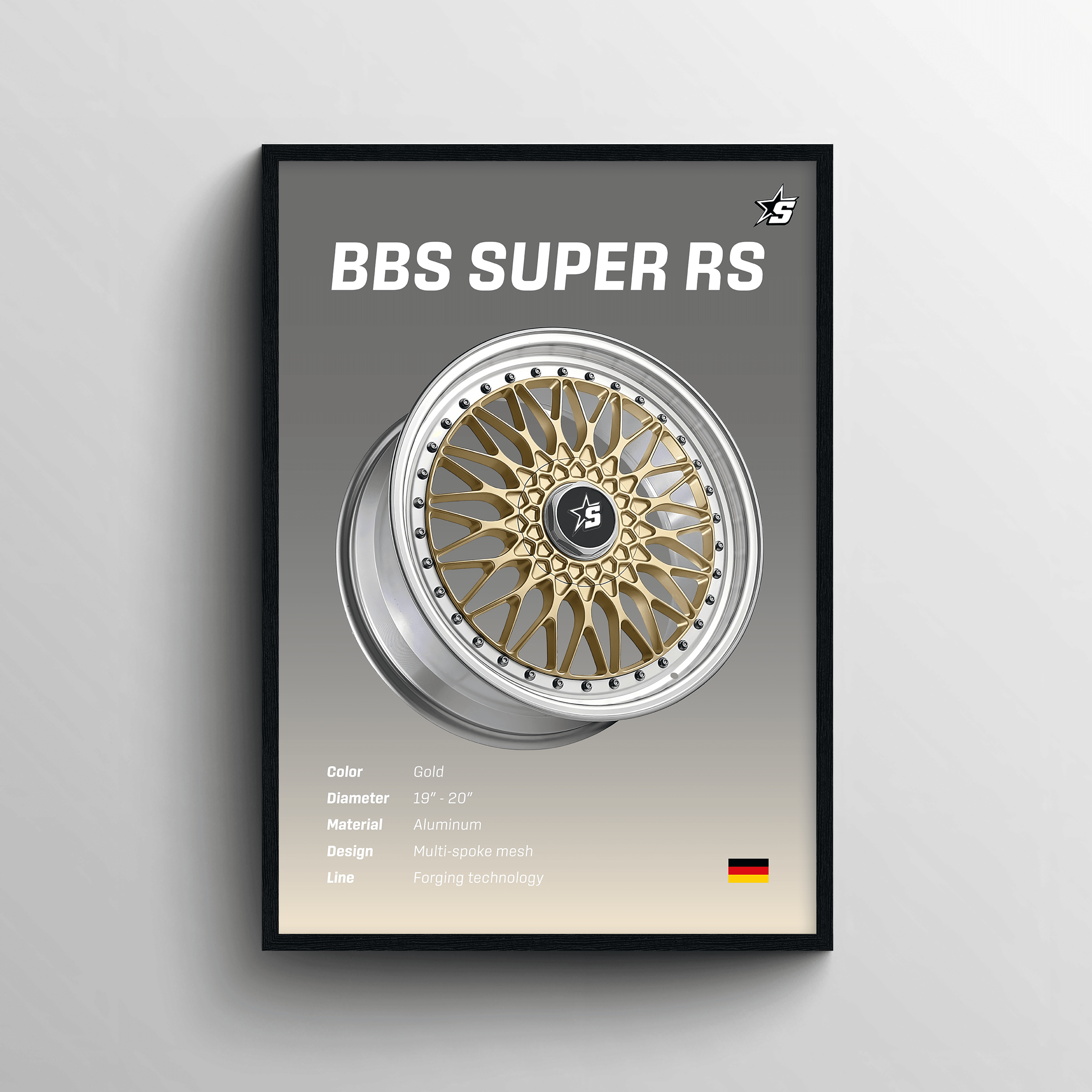 BBS SUPER RS GOLD