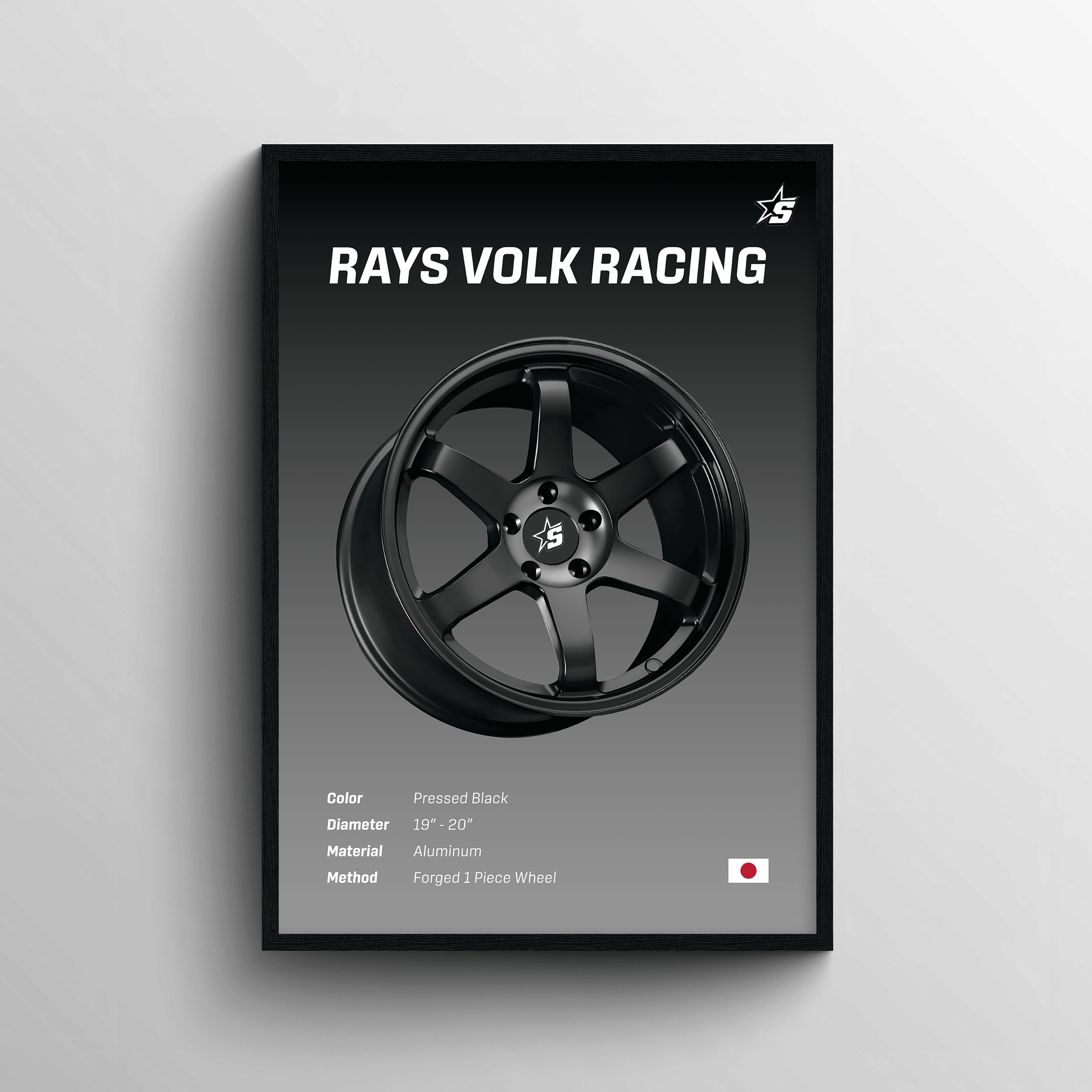 BLACK VOLK RACING