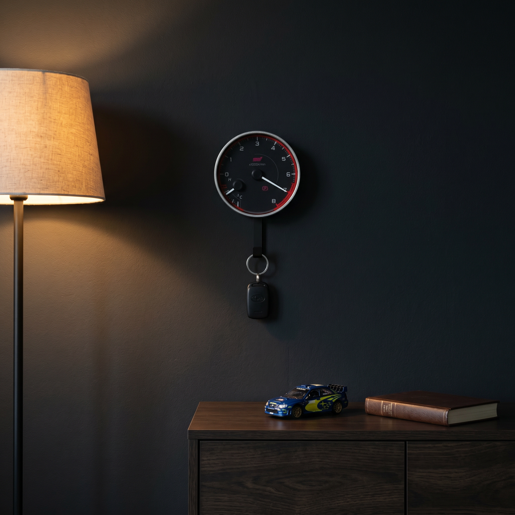 STI Tachometer Key Hook