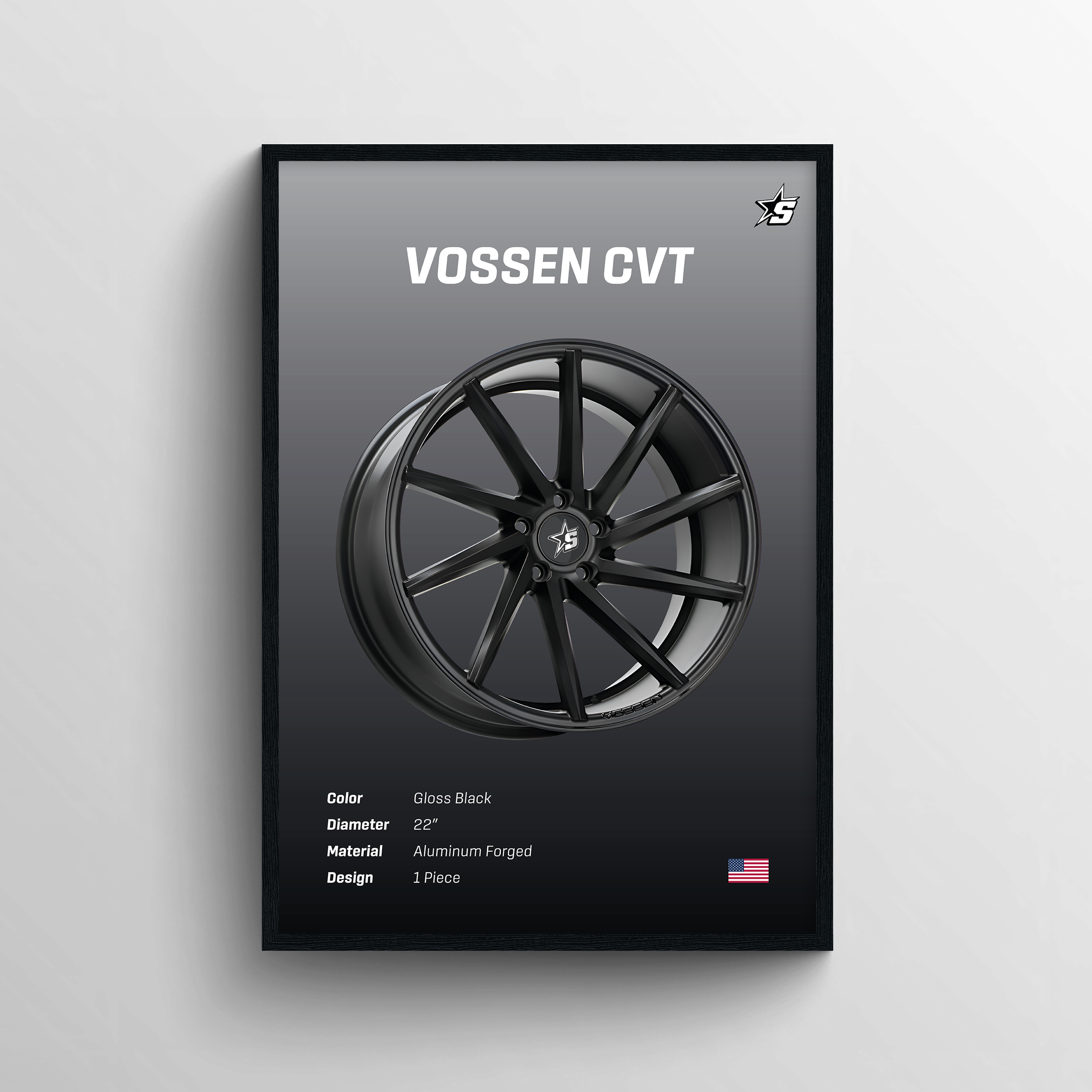 VOSSEN CVT Black