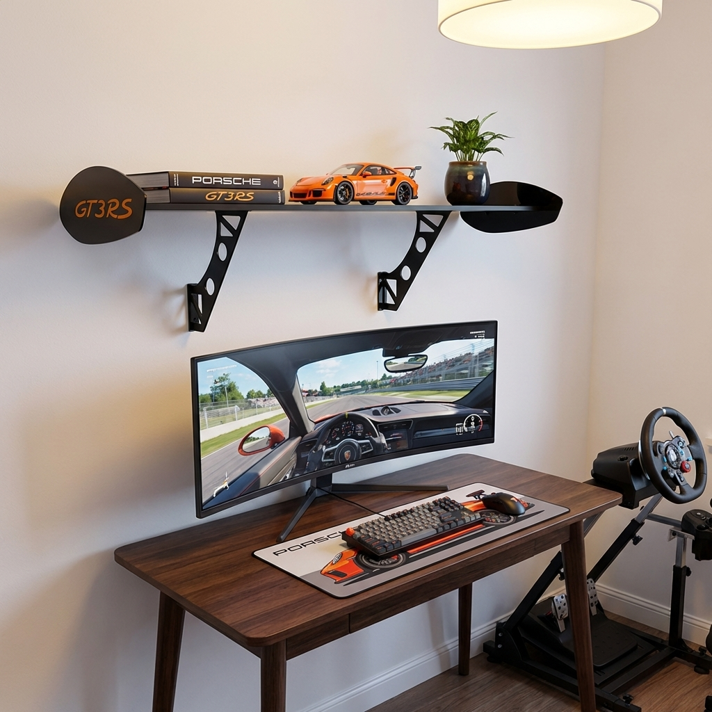 Spoiler Shelf GT3 RS Regular Black