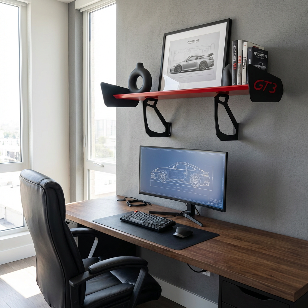 Spoiler Shelf GT3 RS Red Blade