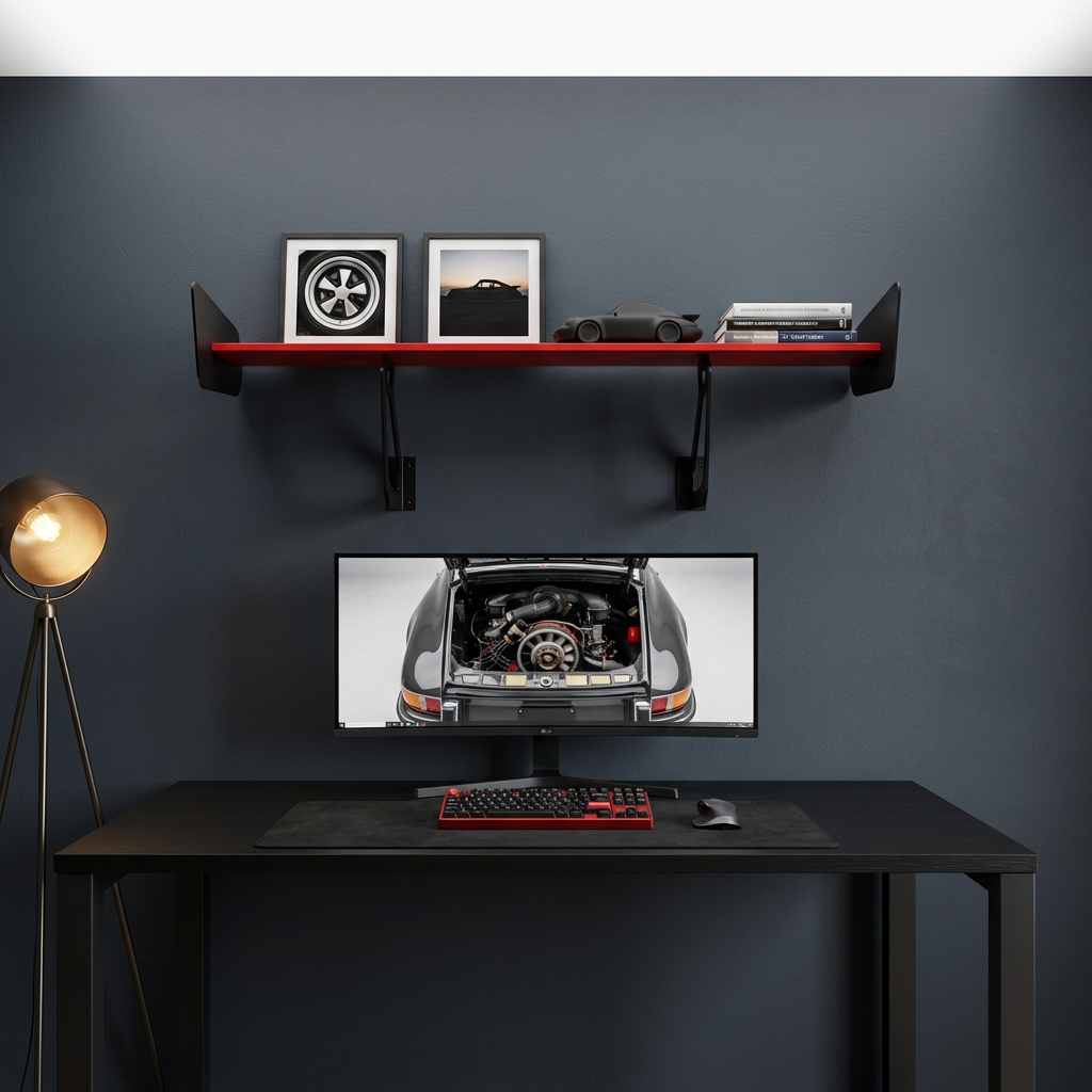 Spoiler Shelf GT3 RS Red Blade