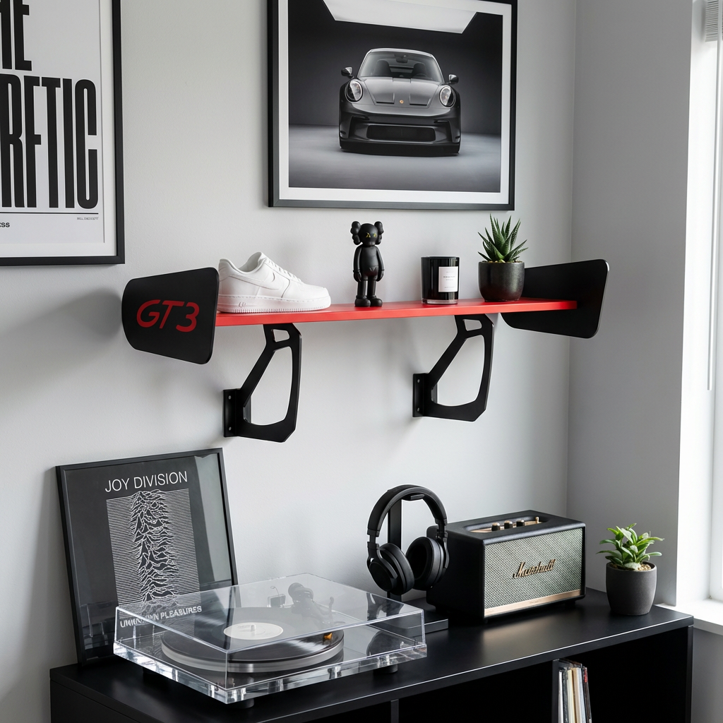 Spoiler Shelf GT3 RS Red Blade