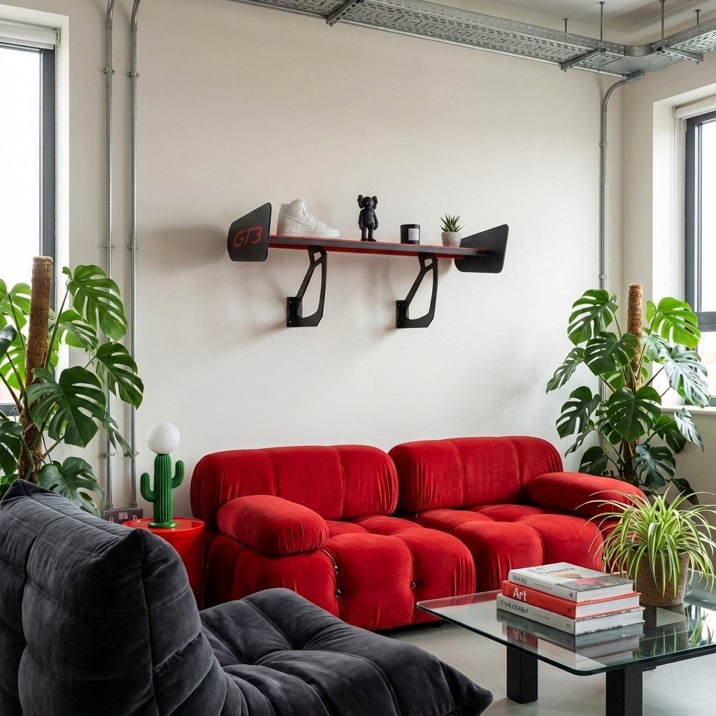 Spoiler Shelf GT3 RS Red Blade