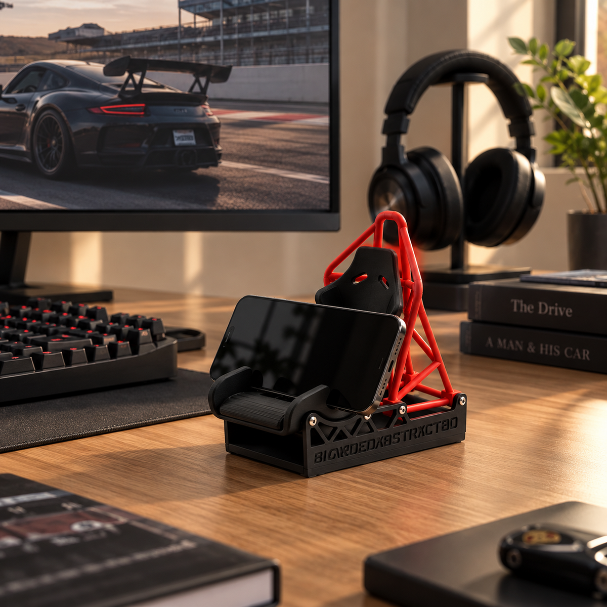 Racing Seat Phone Stand