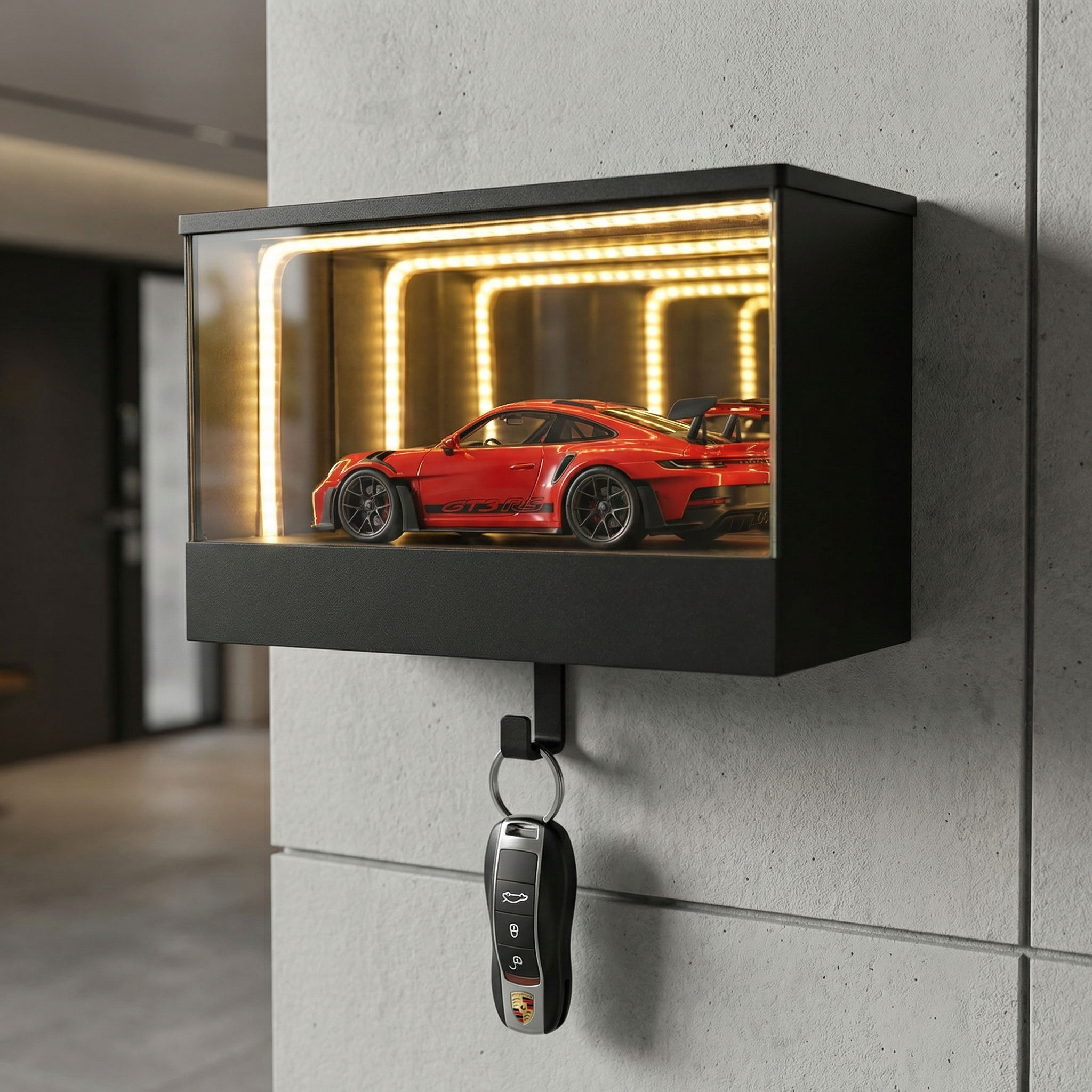 Glow Garage Key Hook "Car not included"