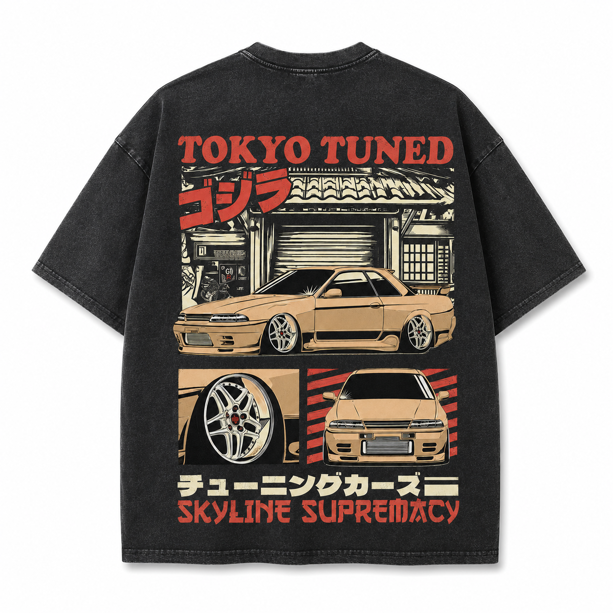 Tokyo Tuned Streetline Vintage Tee