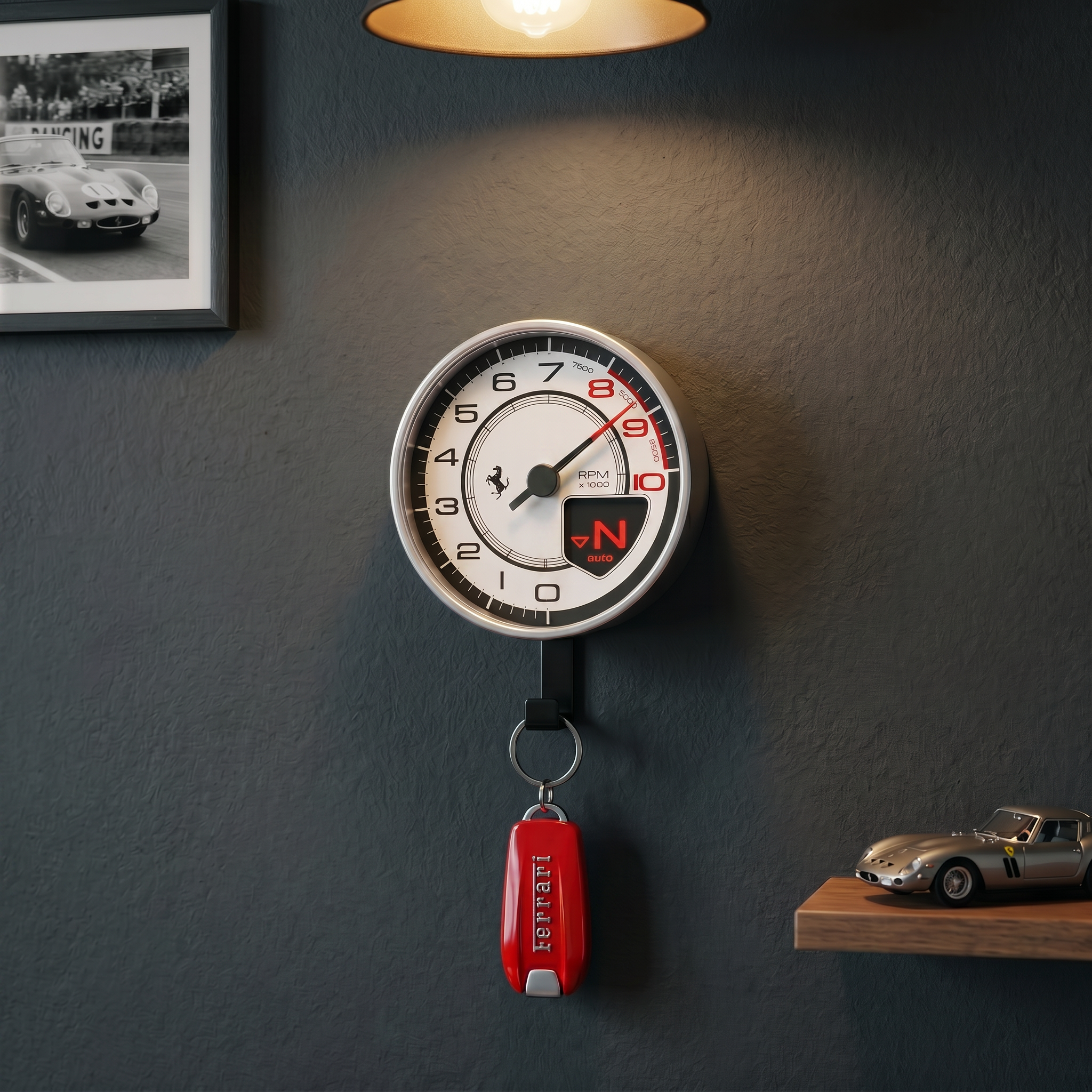 488 Pista Tachometer Key Hook