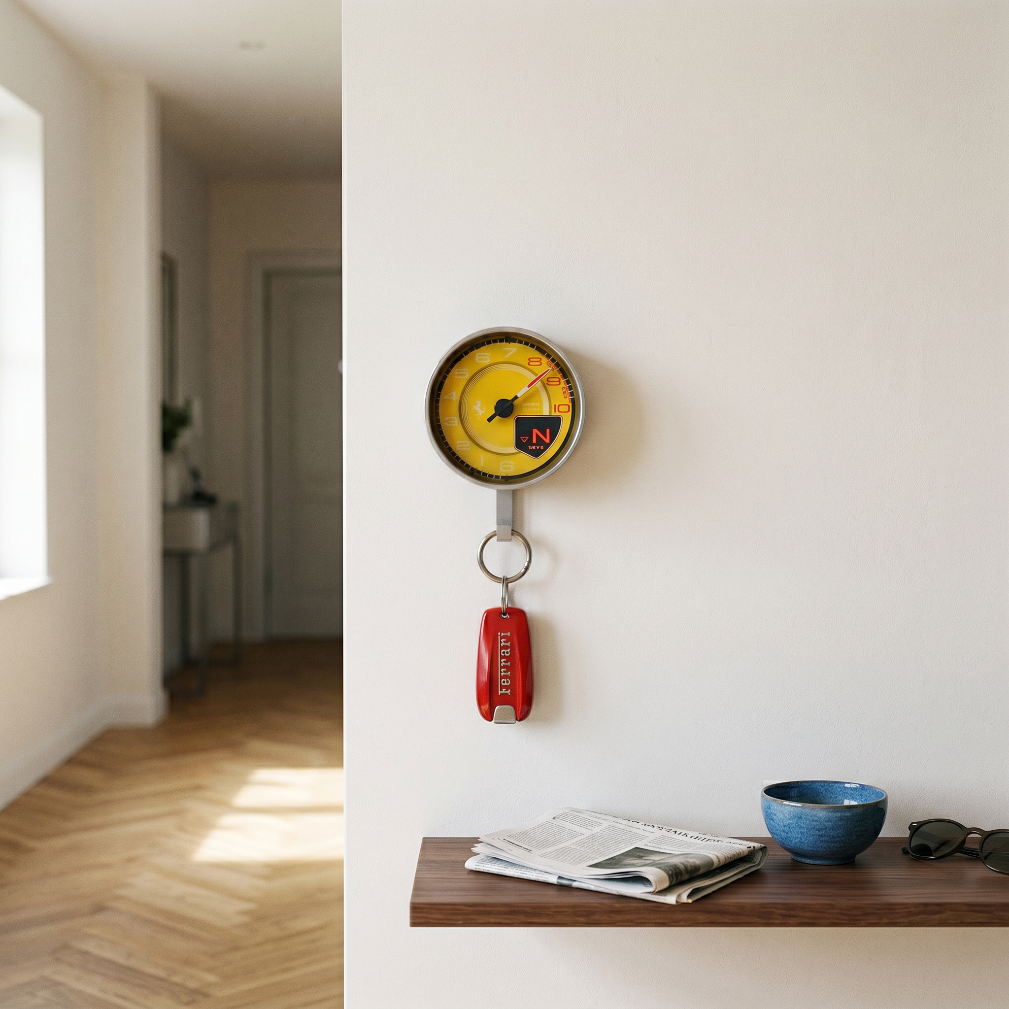 488 Pista Tachometer Key Hook