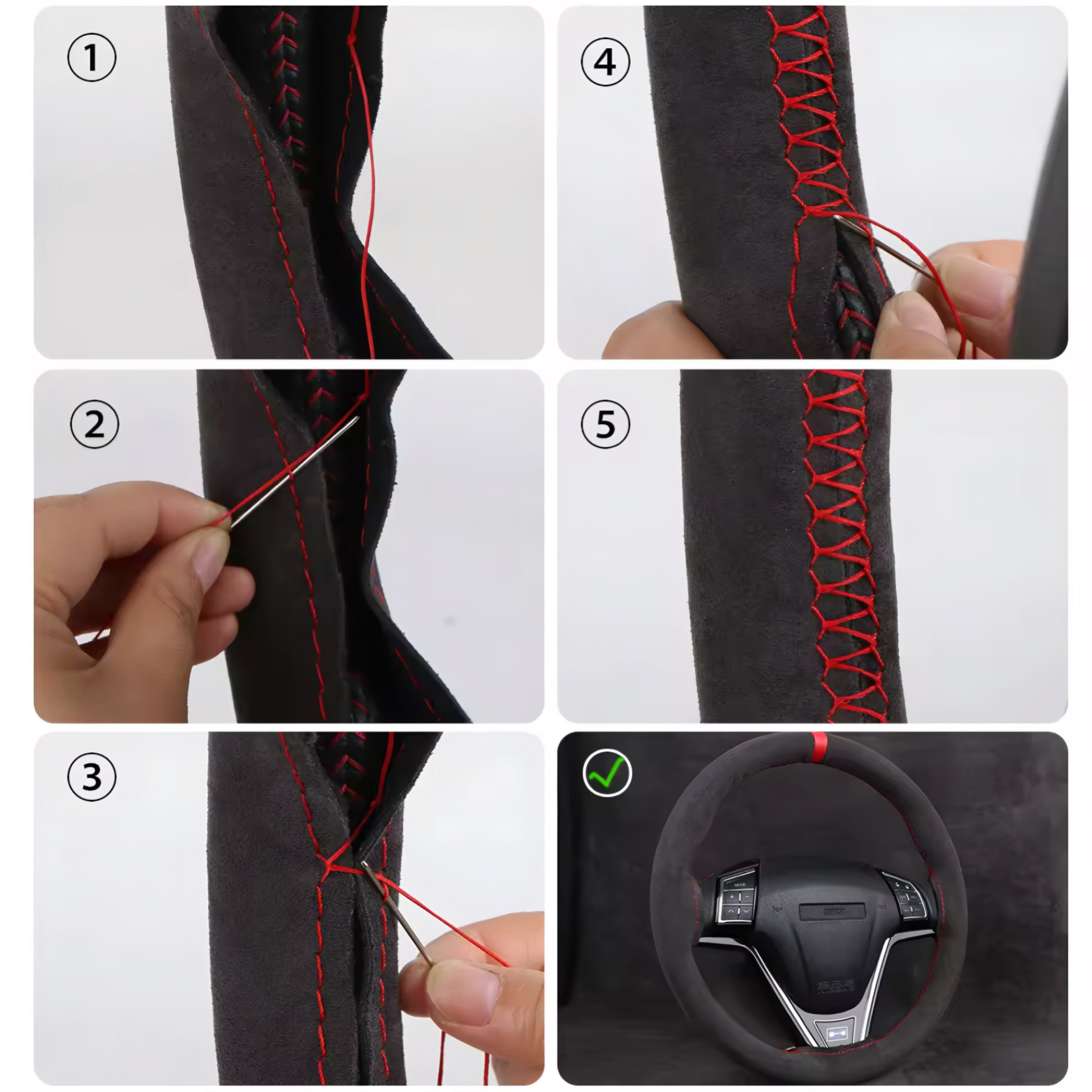 Alcantara Wheel Cover