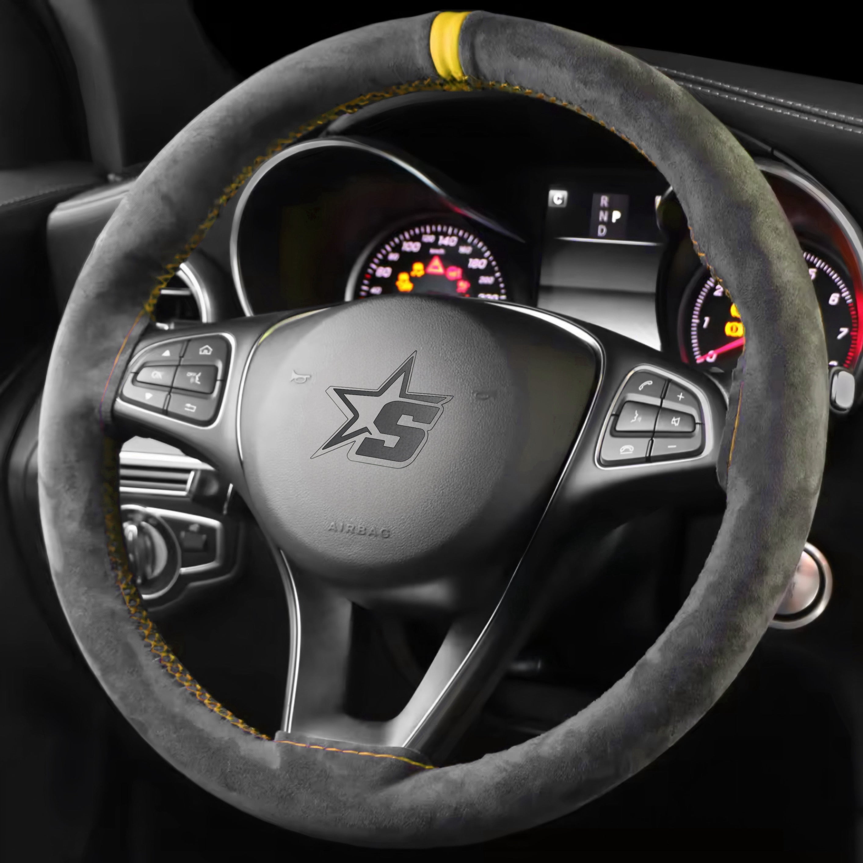 Alcantara Wheel Cover