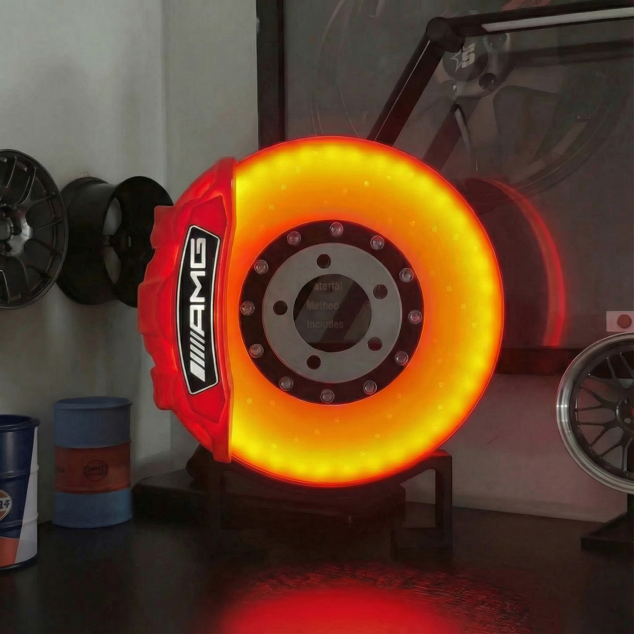 BrakeGlow Disc Lamp™ — High-Performance Brake Disc Ambient Lamp