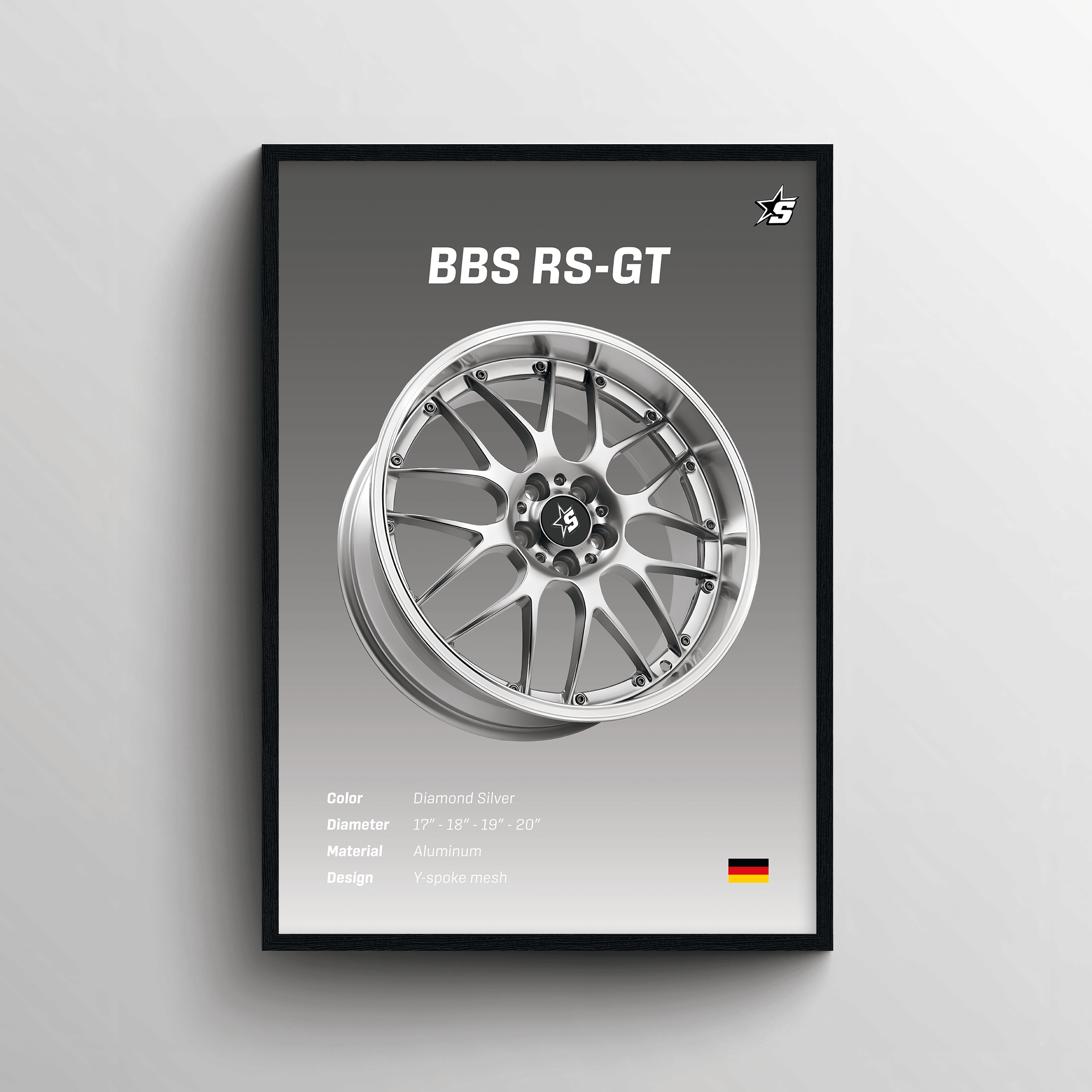 BBS RS-GT Silver