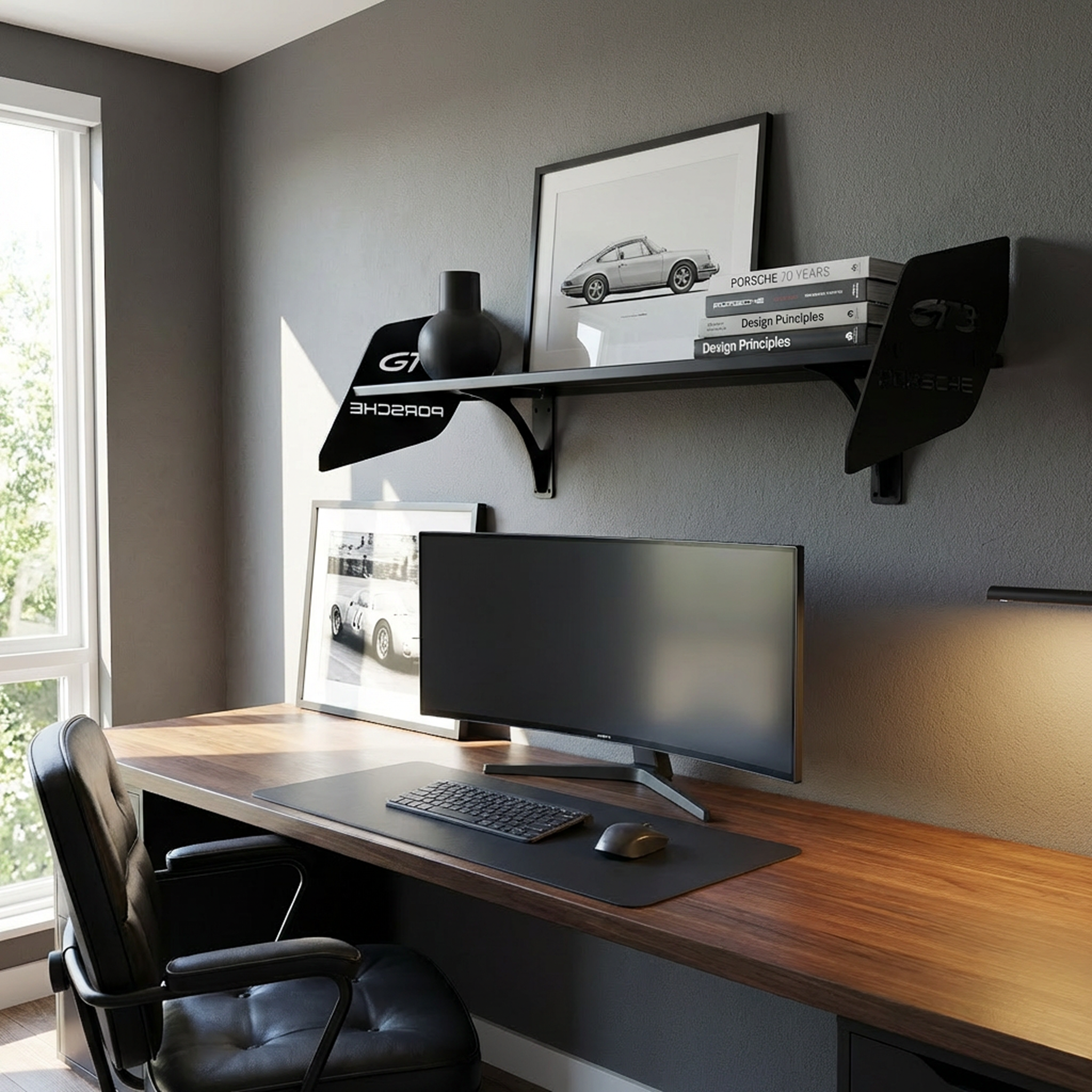 Spoiler Shelf GT3 Black Matte