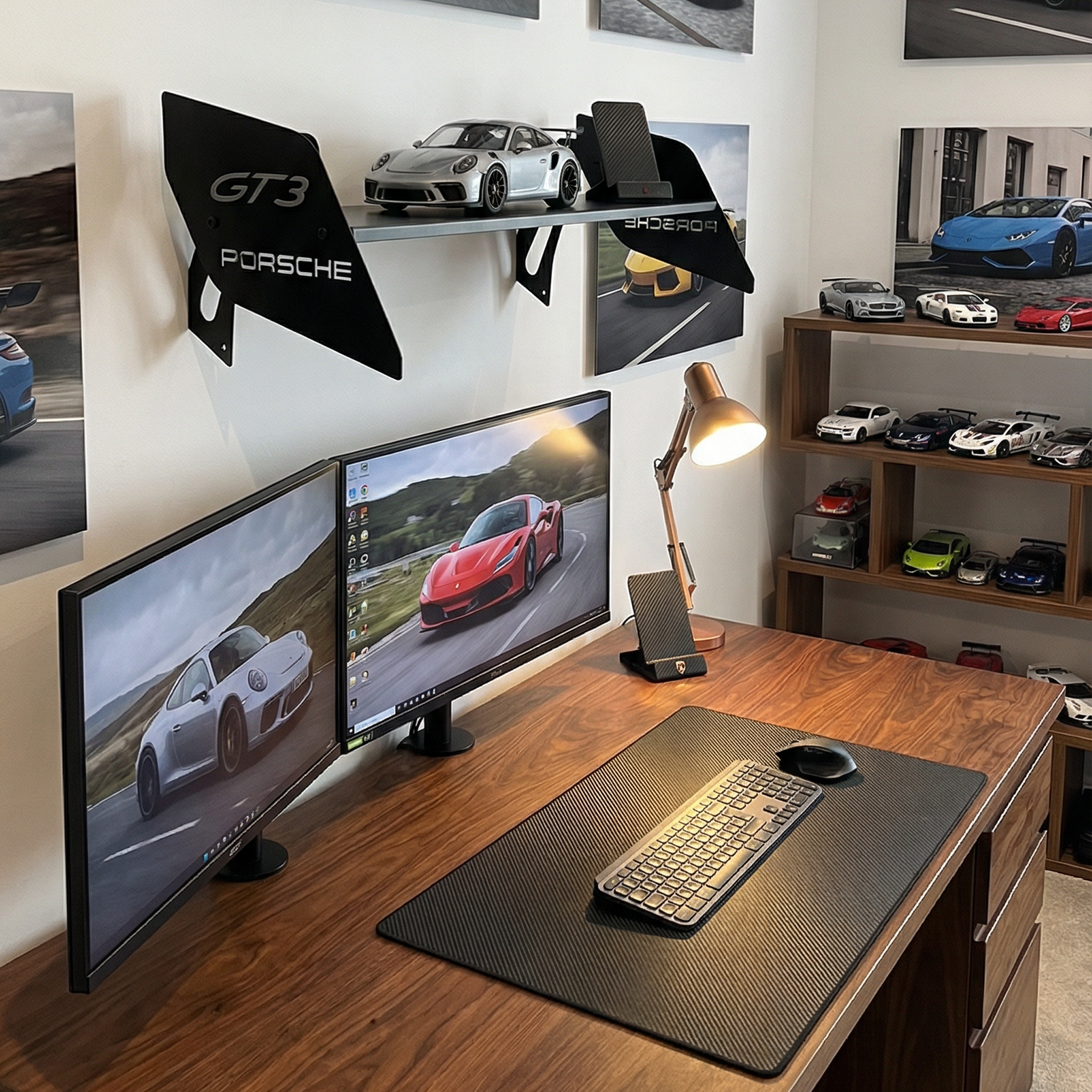 Spoiler Shelf GT3 Black Matte