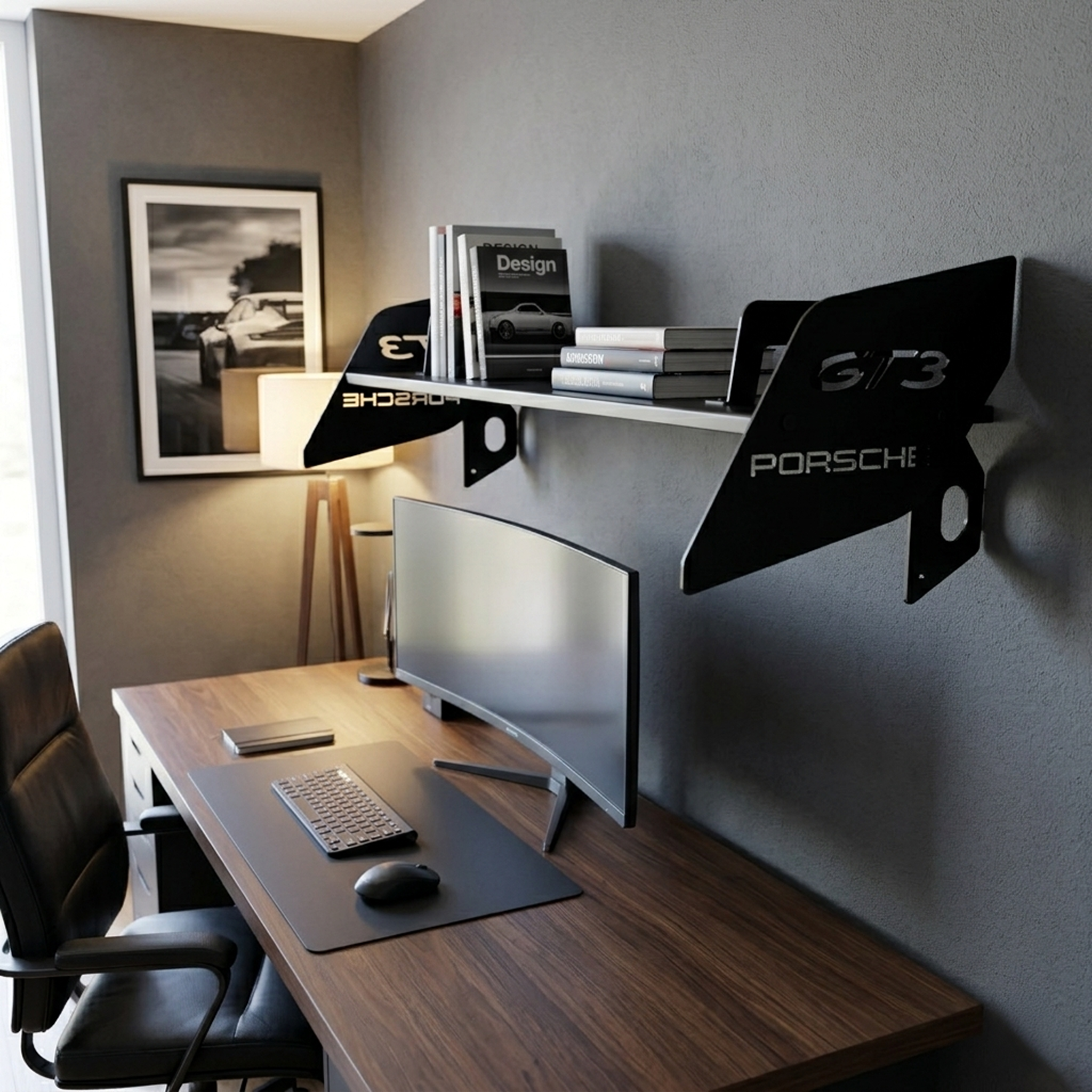 Spoiler Shelf GT3 Black Matte