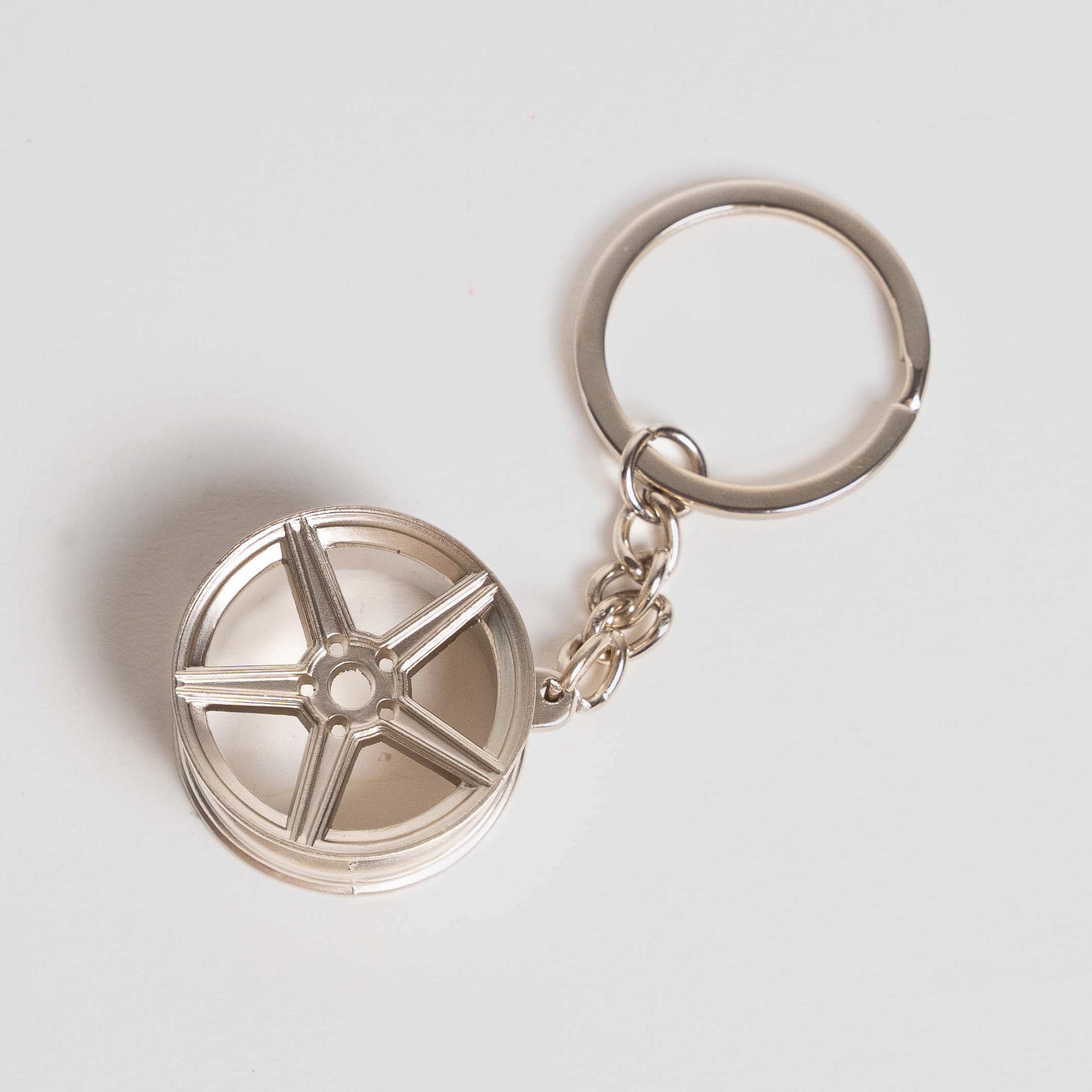 MX1 | Diamond Silver Keychain