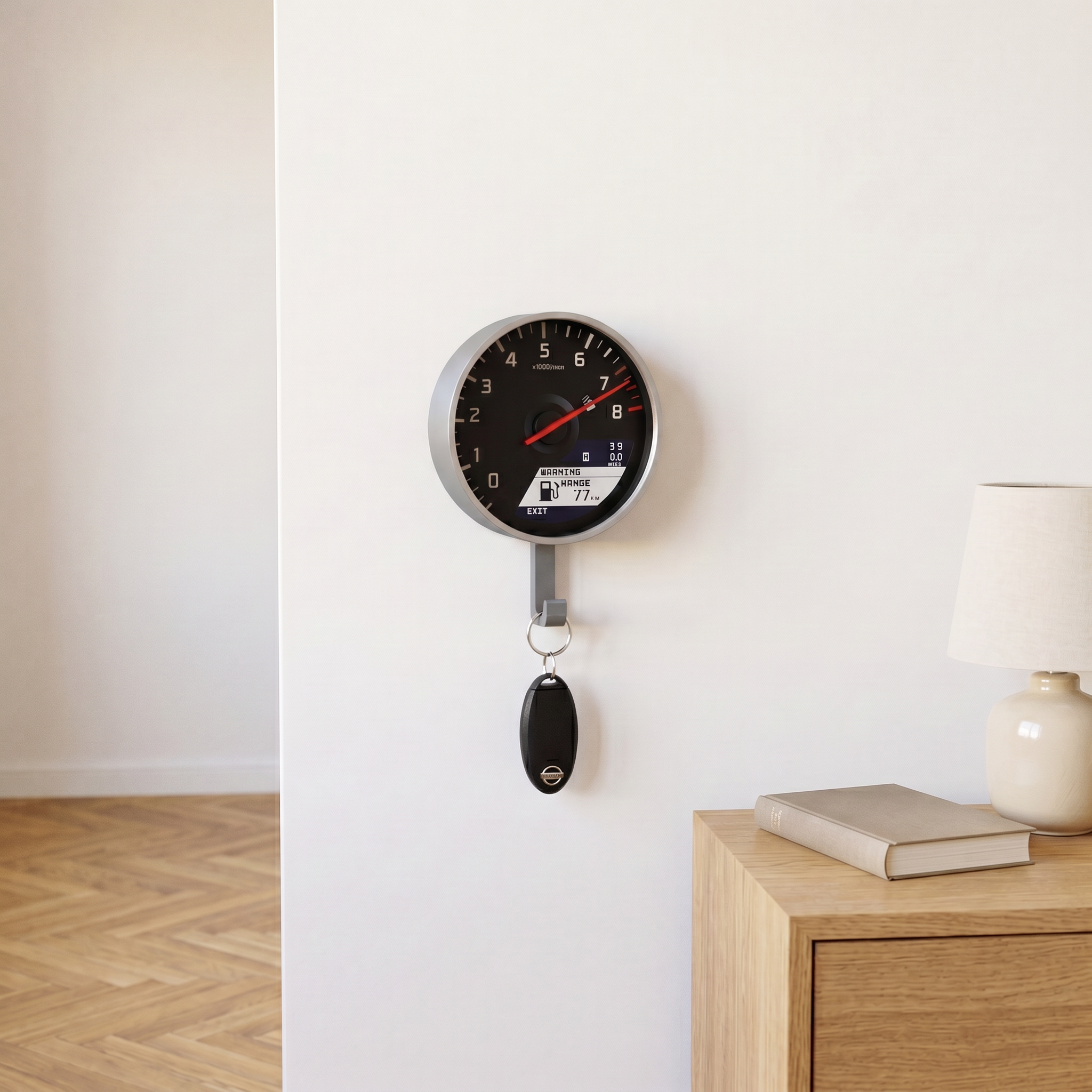GTR Tachometer Key Hook