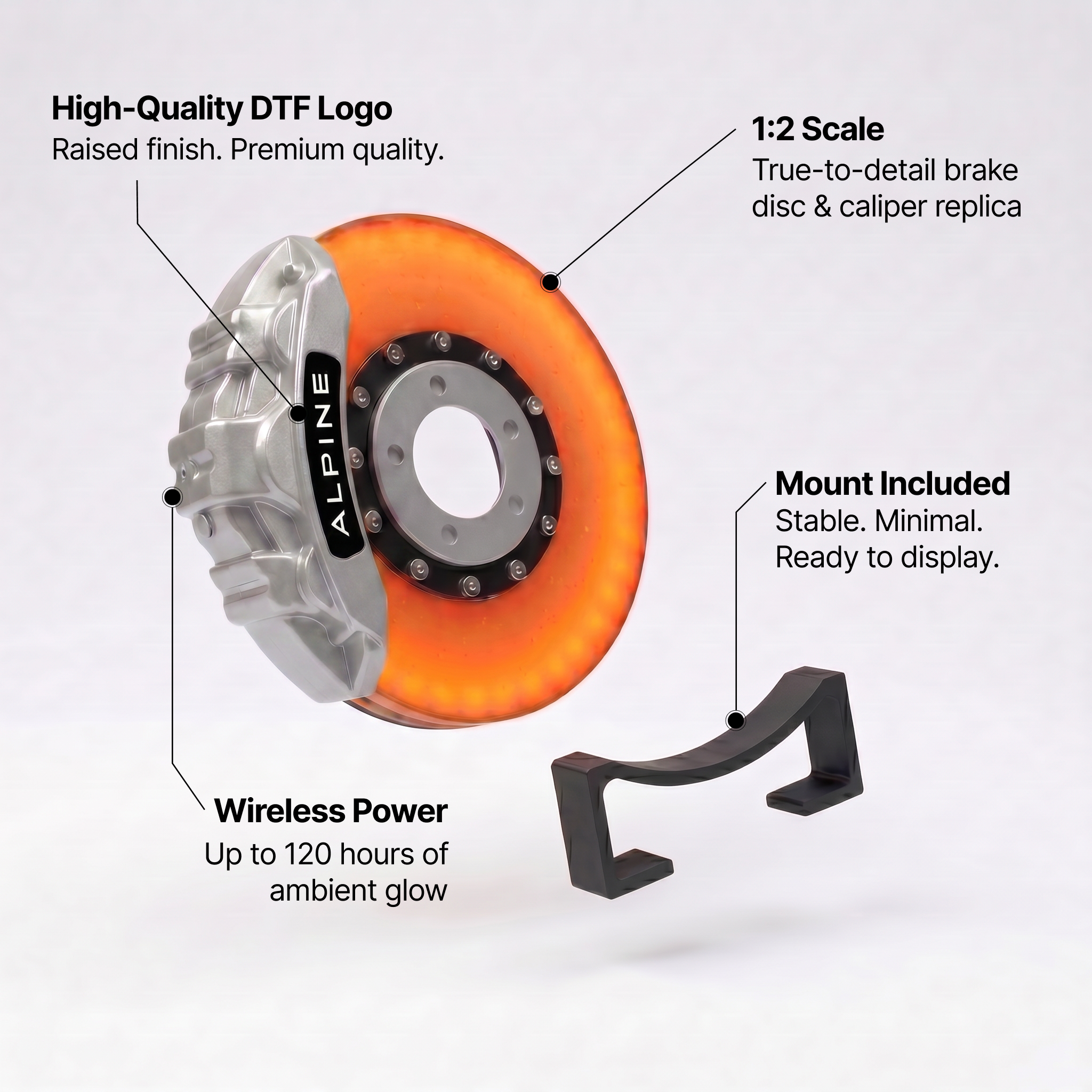 Brake Disc Lamp™ | Alpine Edition