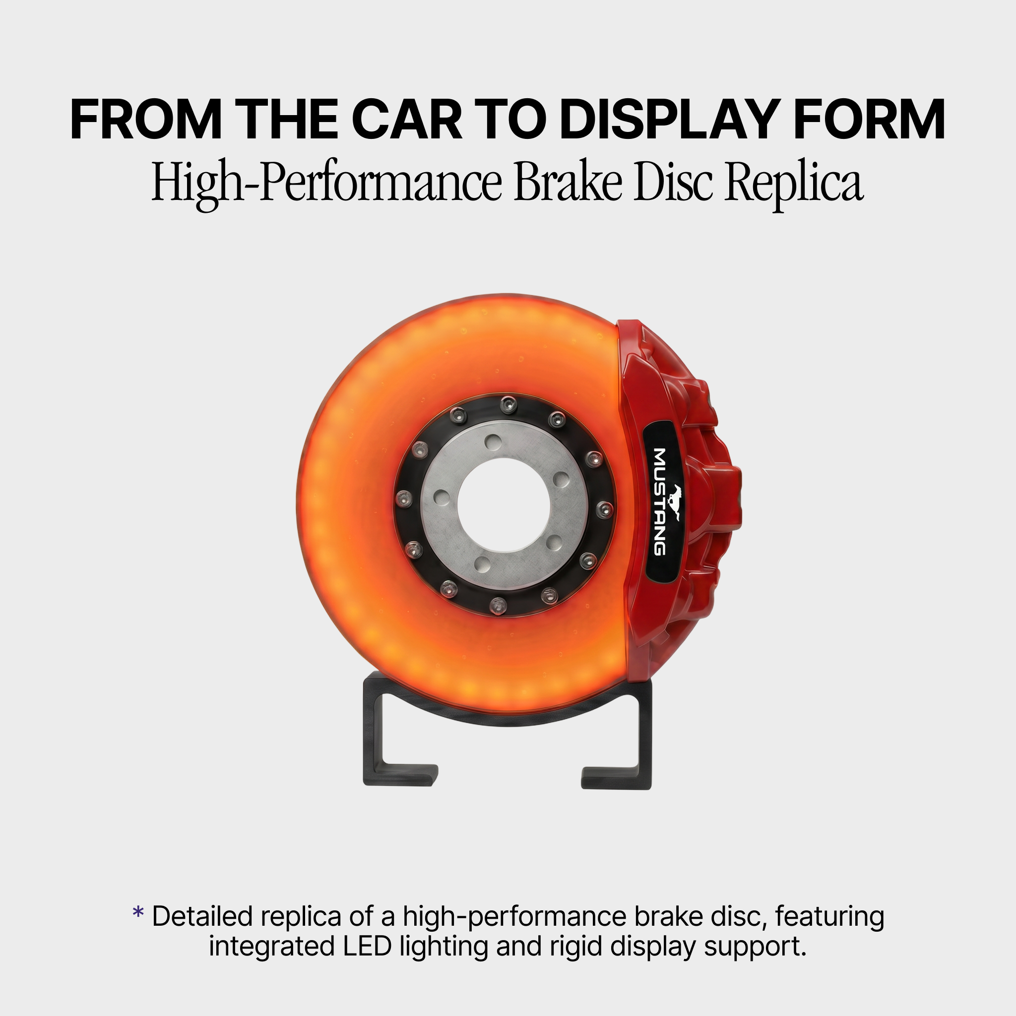 Brake Disc Lamp™ | Mustang Edition