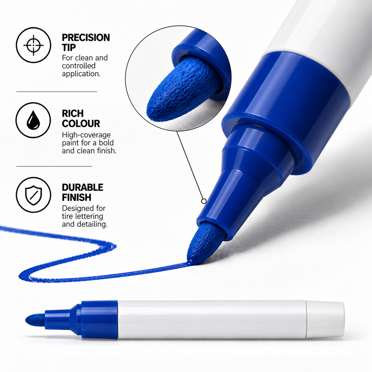 Waterproof Oil-Based Paint Marker