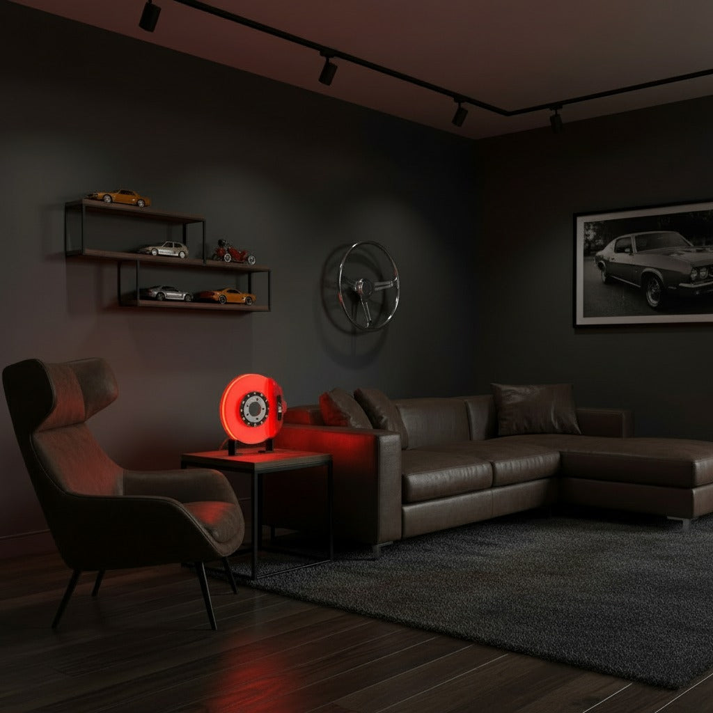 BrakeGlow Disc Lamp™ — High-Performance Brake Disc Ambient Lamp
