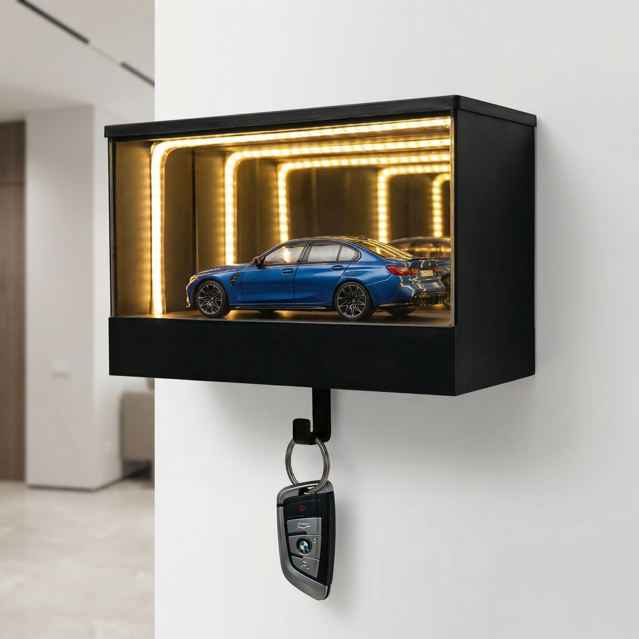 Glow Garage Key Hook "Car not included"