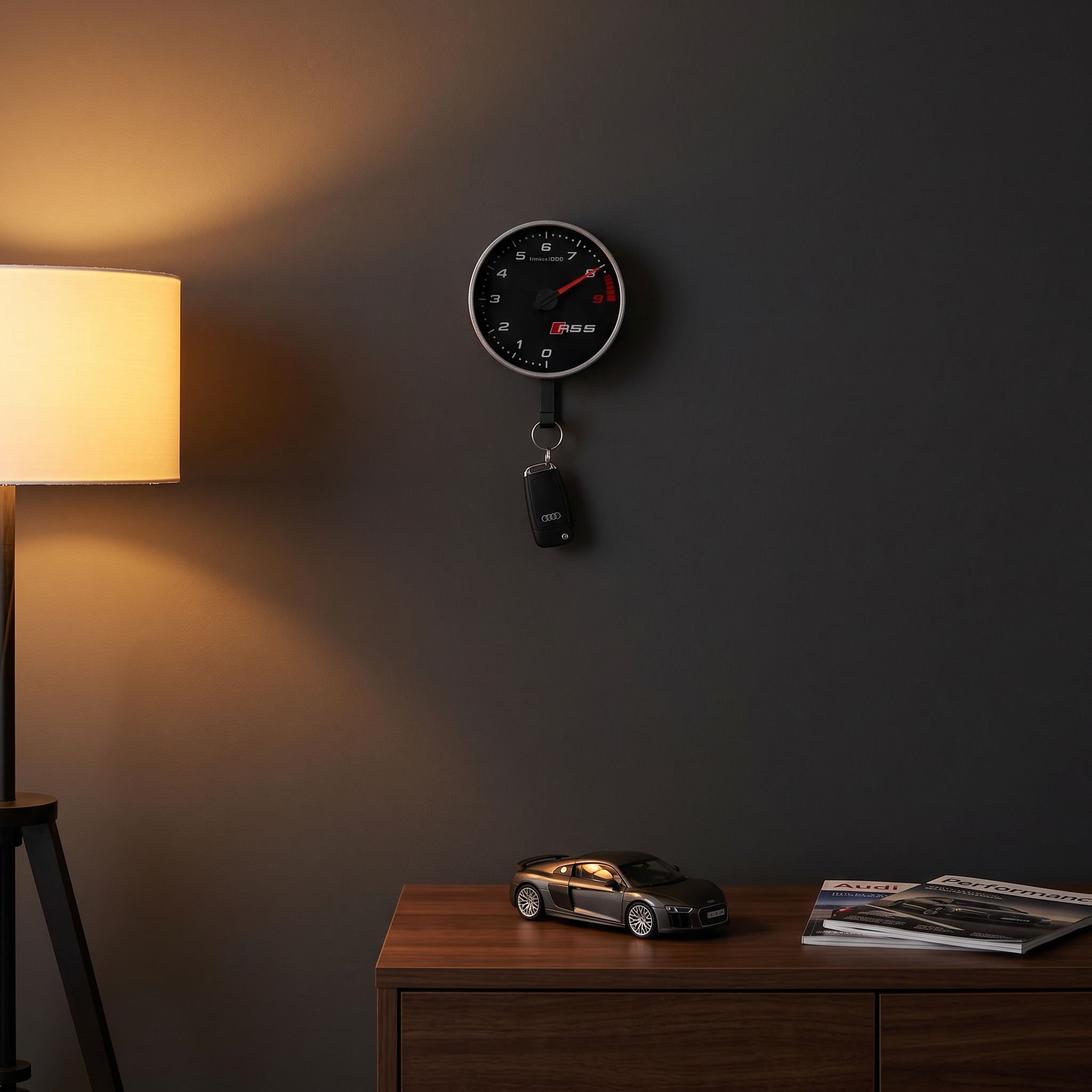 RS5 Tachometer Key Hook
