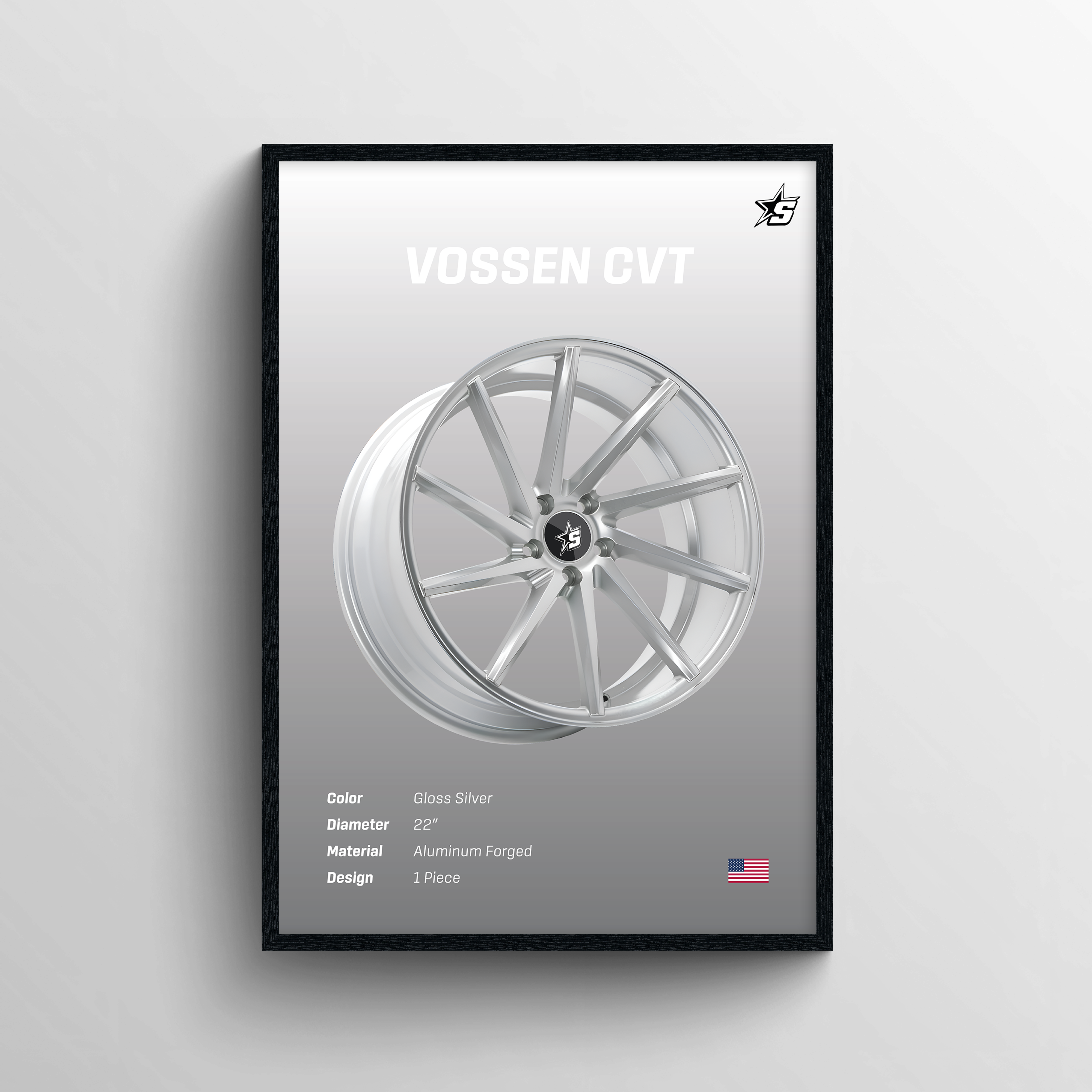 VOSSEN CVT Silver