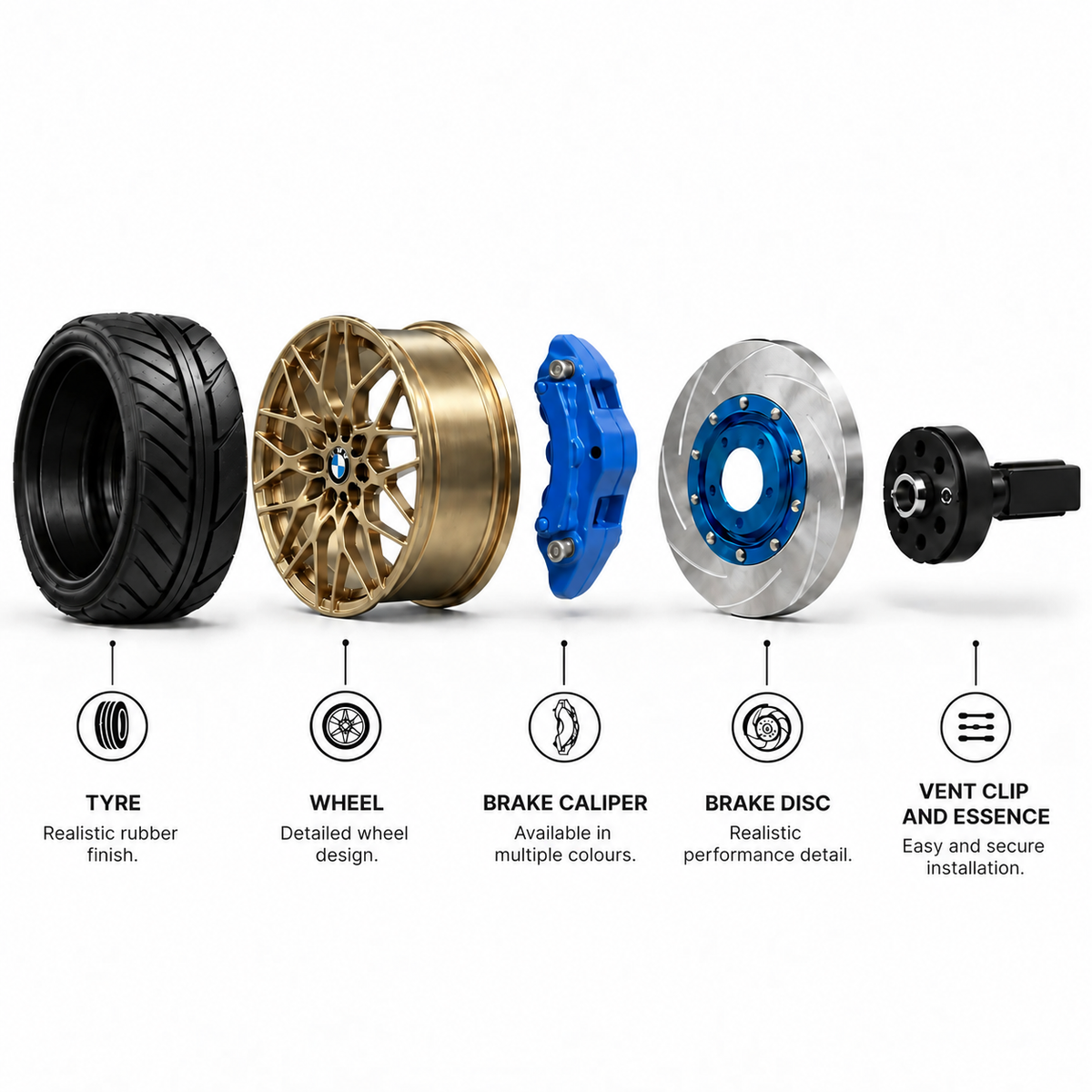 Air Freshener Wheel - G025