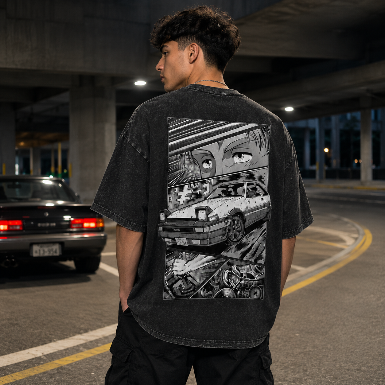 Touge Manga Edition Vintage Tee